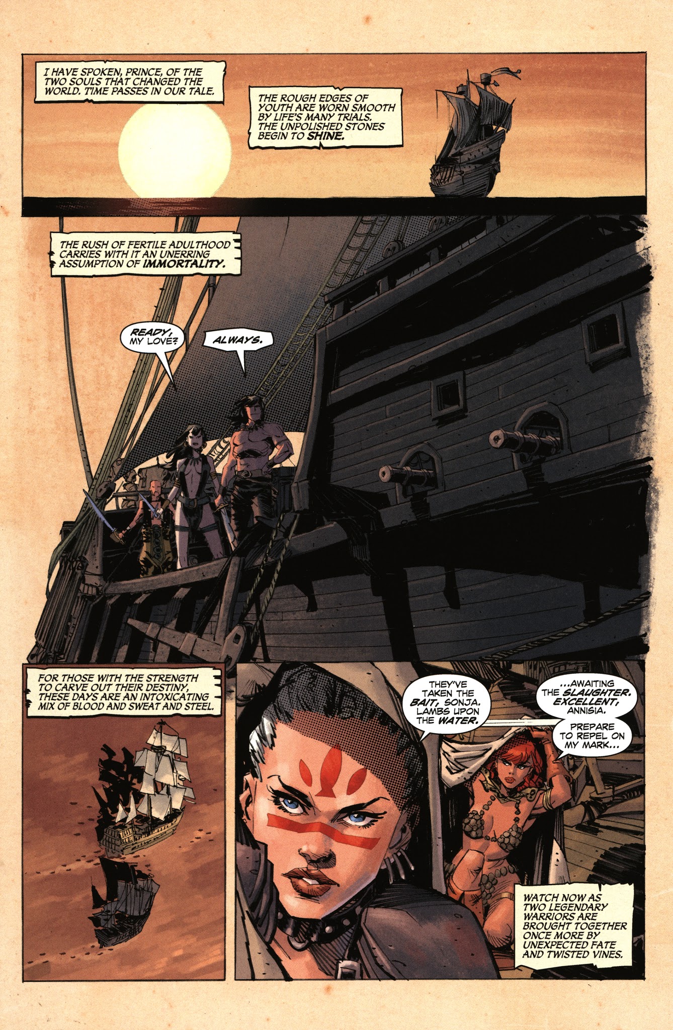 Read online Conan Red Sonja comic -  Issue #2 - 3