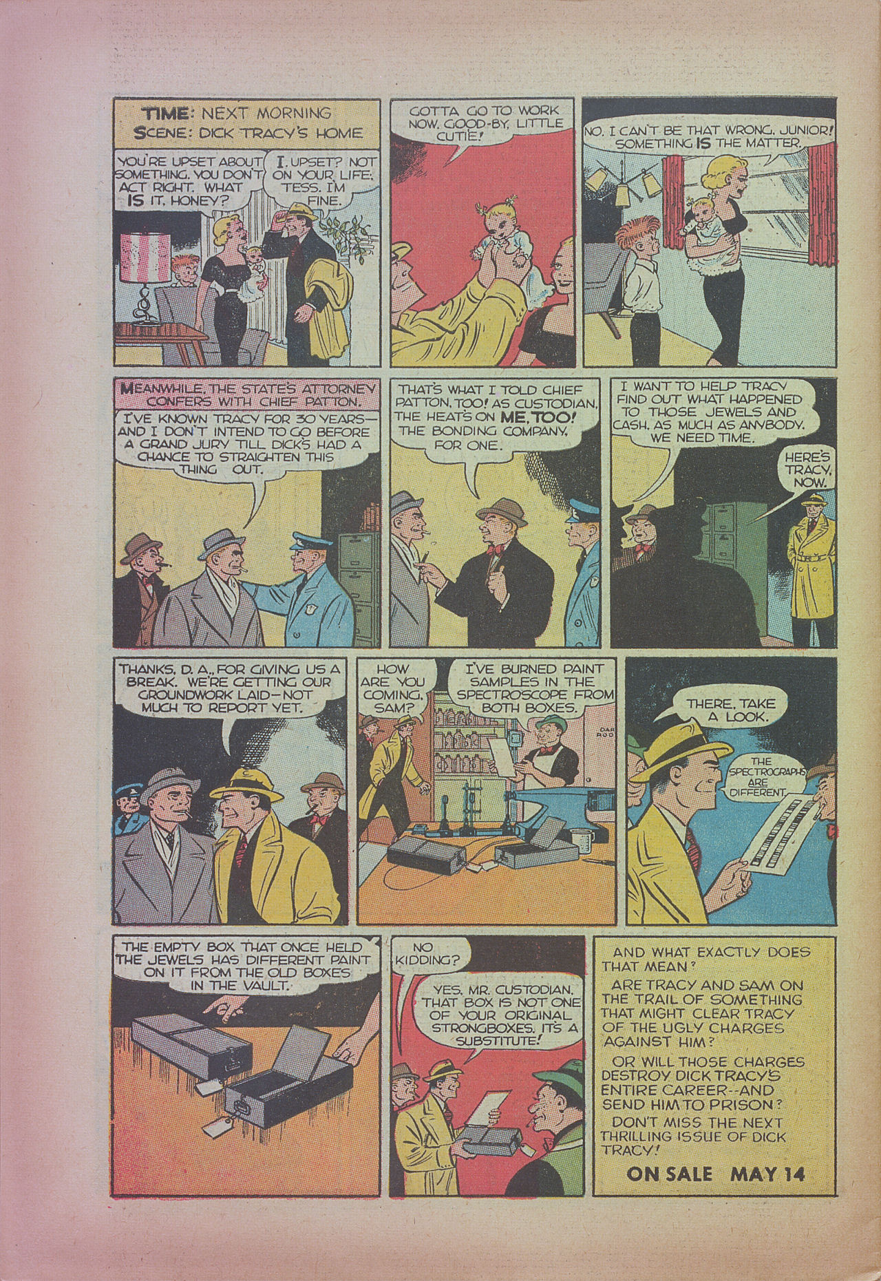 Read online Dick Tracy comic -  Issue #77 - 28