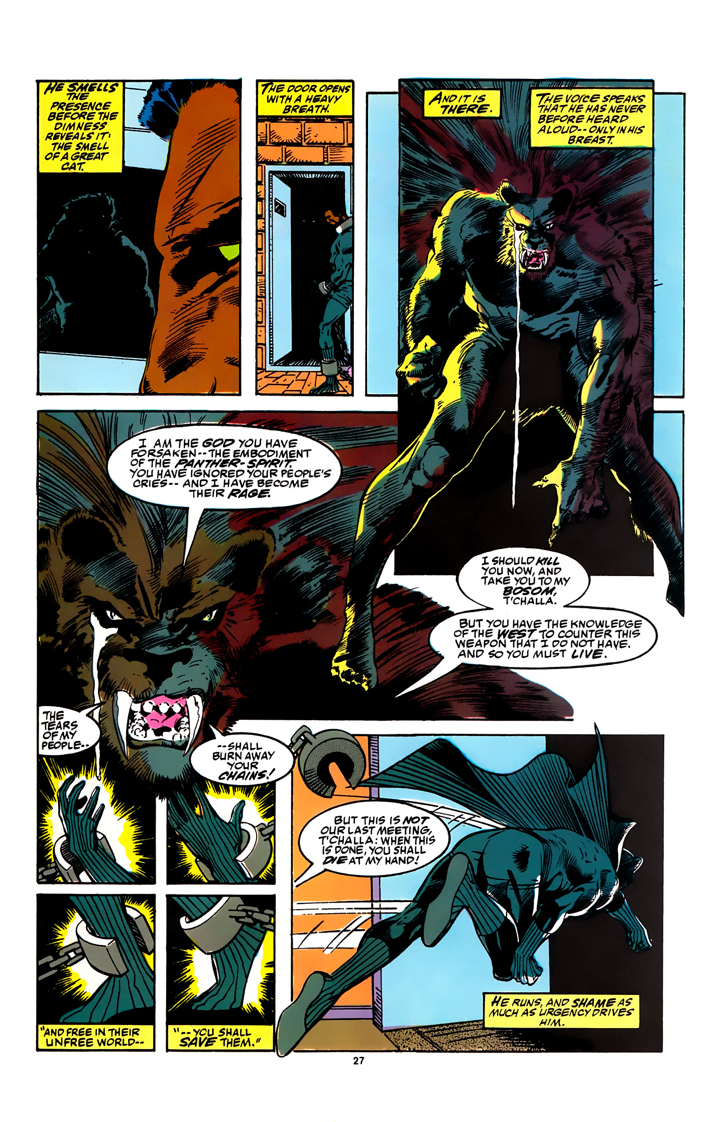 Read online Black Panther (1988) comic -  Issue #3 - 21