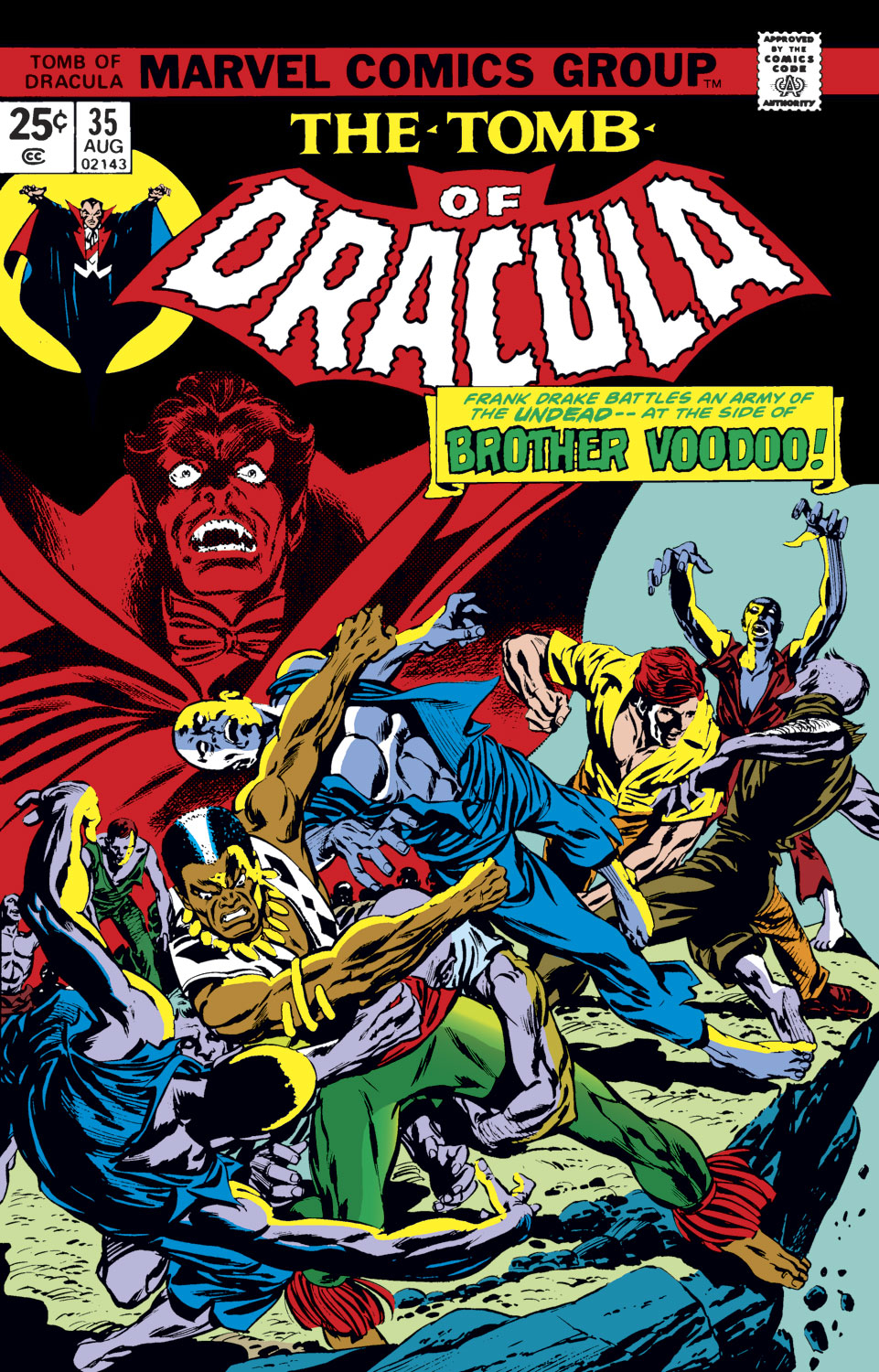 Read online Tomb of Dracula (1972) comic -  Issue #35 - 1