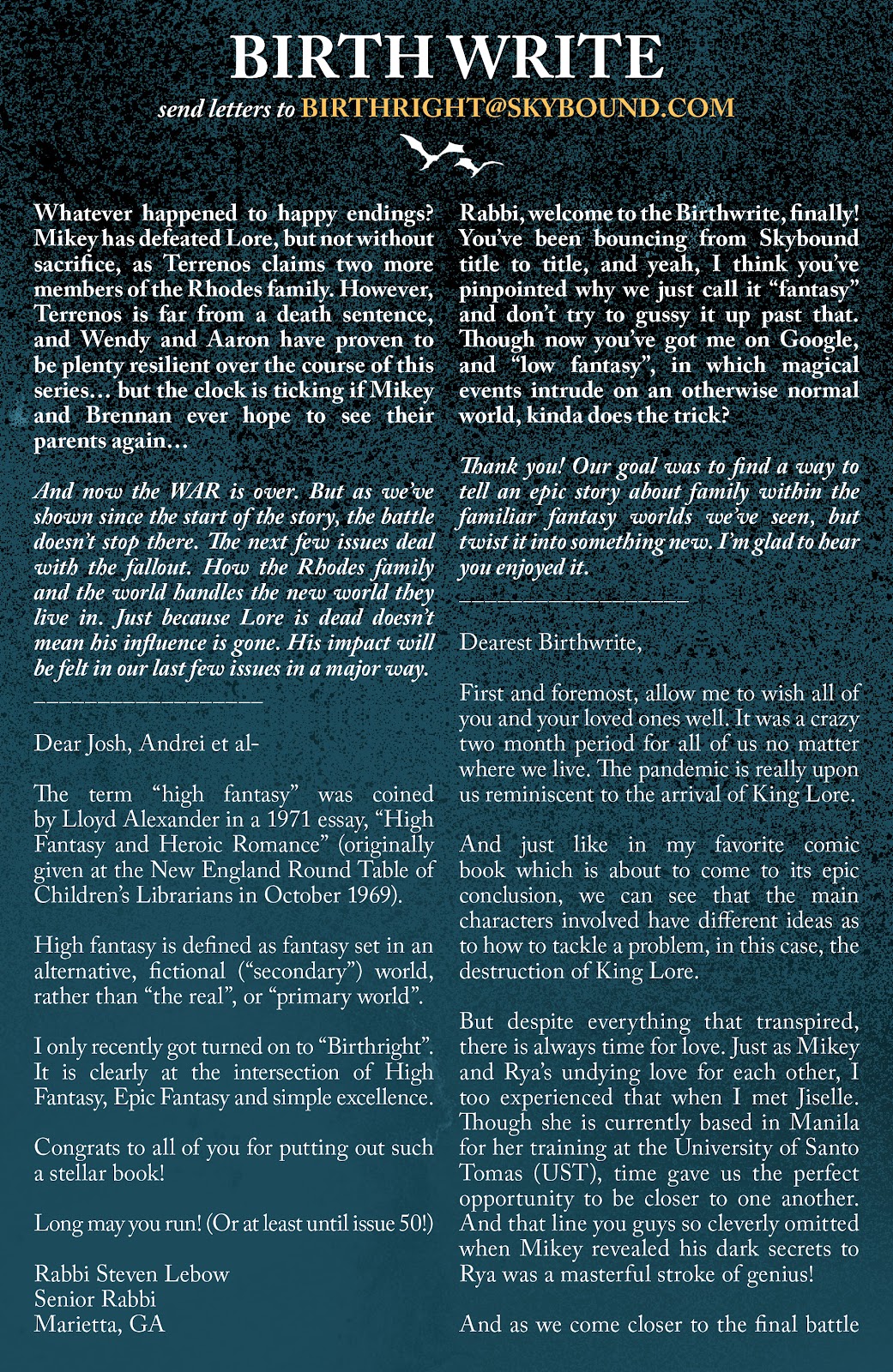 Birthright (2014) issue 45 - Page 22