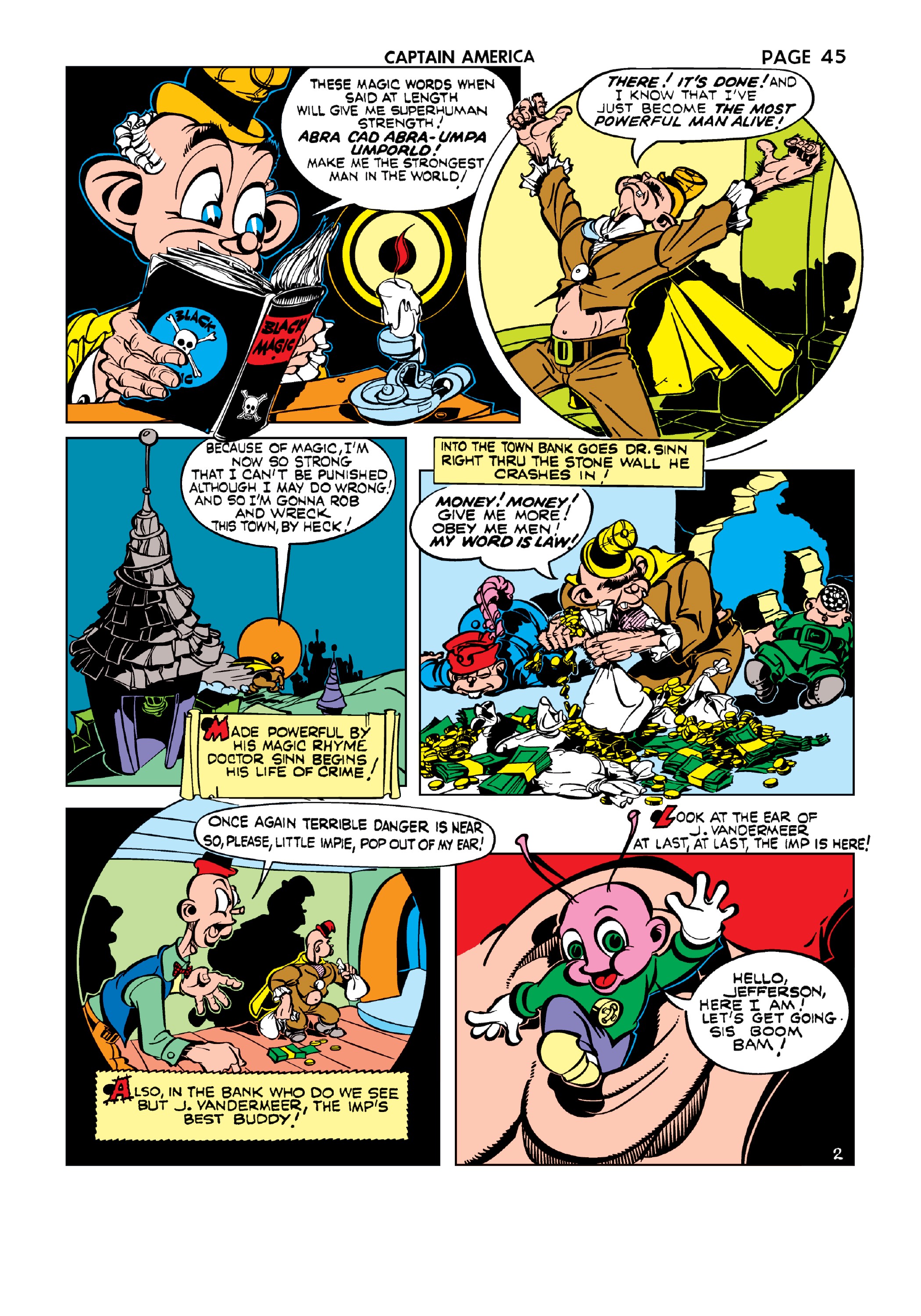 Read online Marvel Masterworks: Golden Age Captain America comic -  Issue # TPB 4 (Part 1) - 54
