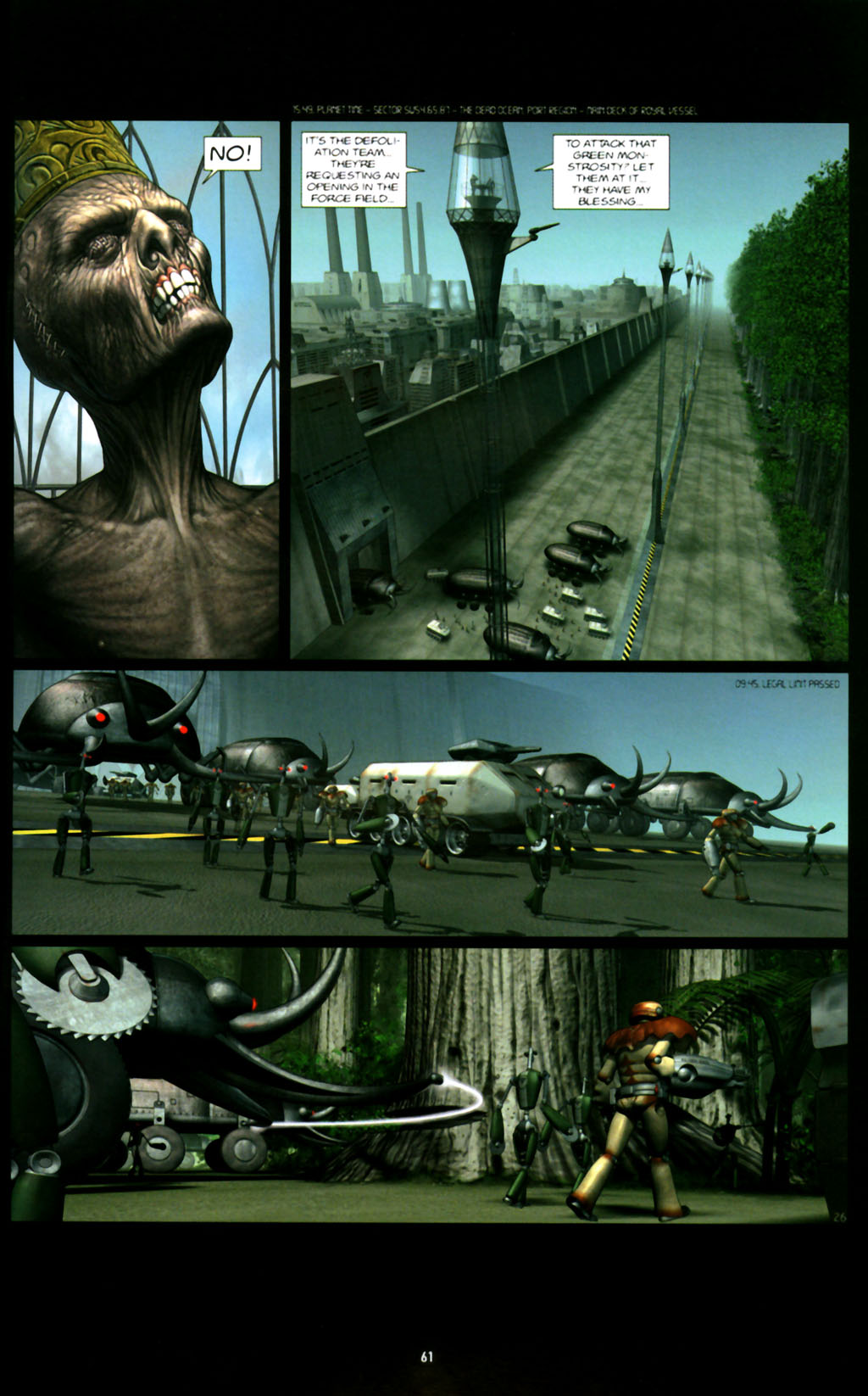 Read online Metal Hurlant comic -  Issue #8 - 62