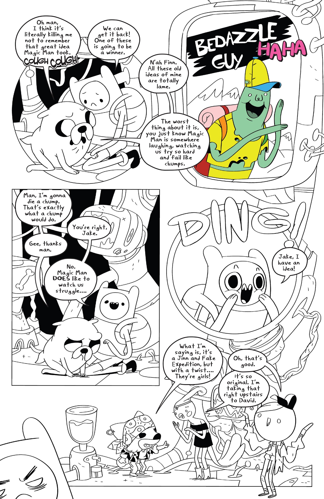 Read online Adventure Time comic -  Issue #74 - 16