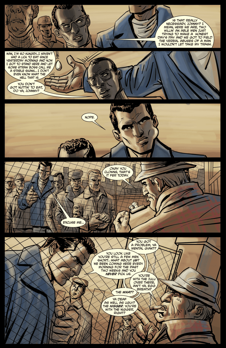 Read online Ed Burns' Dock Walloper comic -  Issue #1 - 5