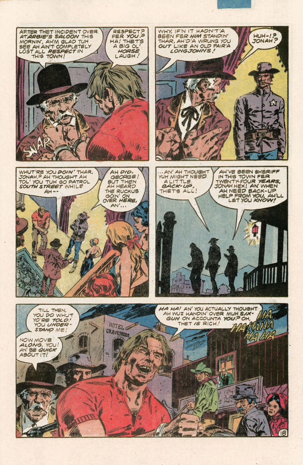 Read online Jonah Hex (1977) comic -  Issue #68 - 25