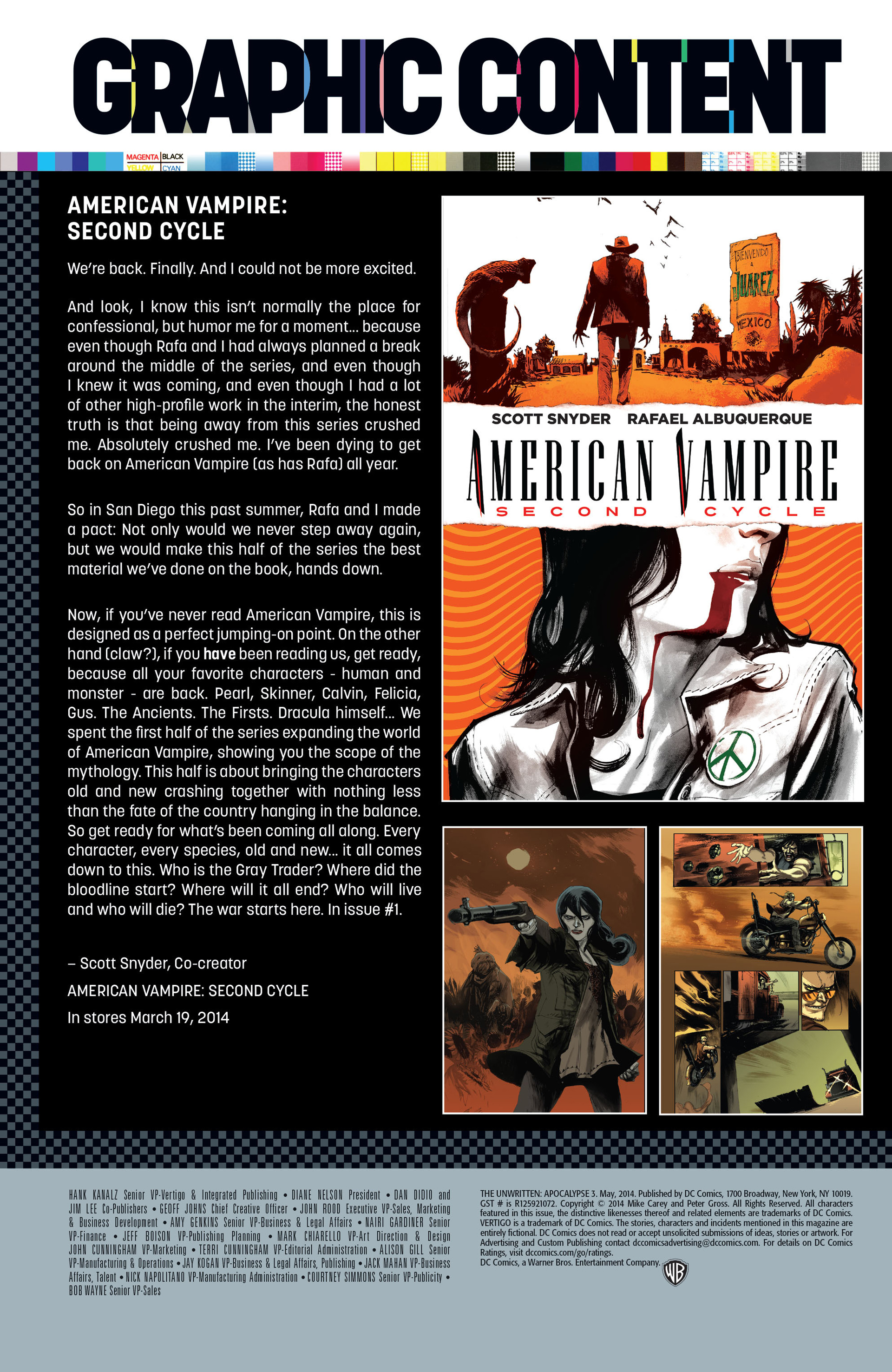 Read online The Unwritten: Apocalypse comic -  Issue #3 - 23