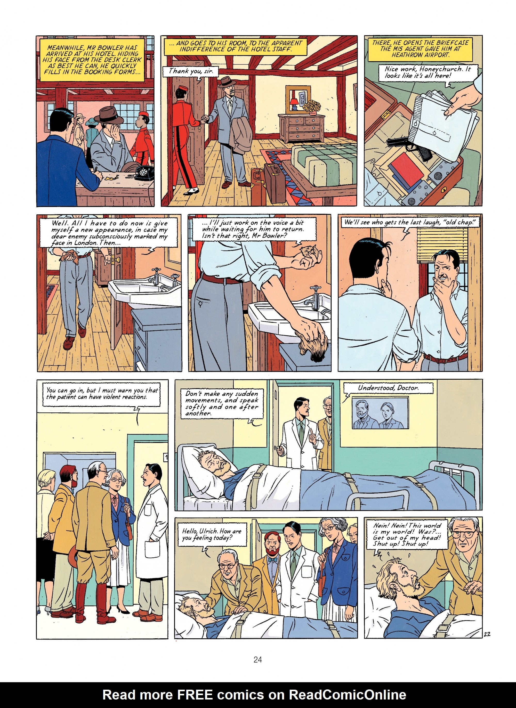 Read online Blake & Mortimer comic -  Issue #11 - 24