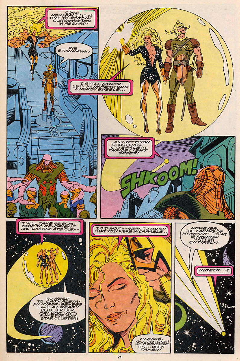 Read online Guardians of the Galaxy (1990) comic -  Issue #43 - 17