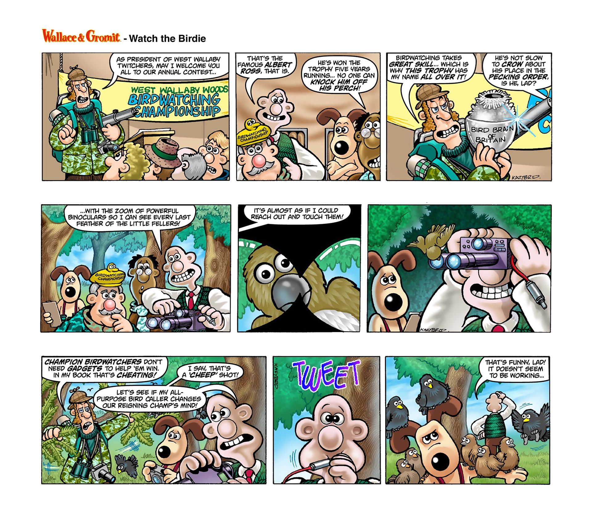 Read online Wallace & Gromit Dailies comic -  Issue #3 - 6