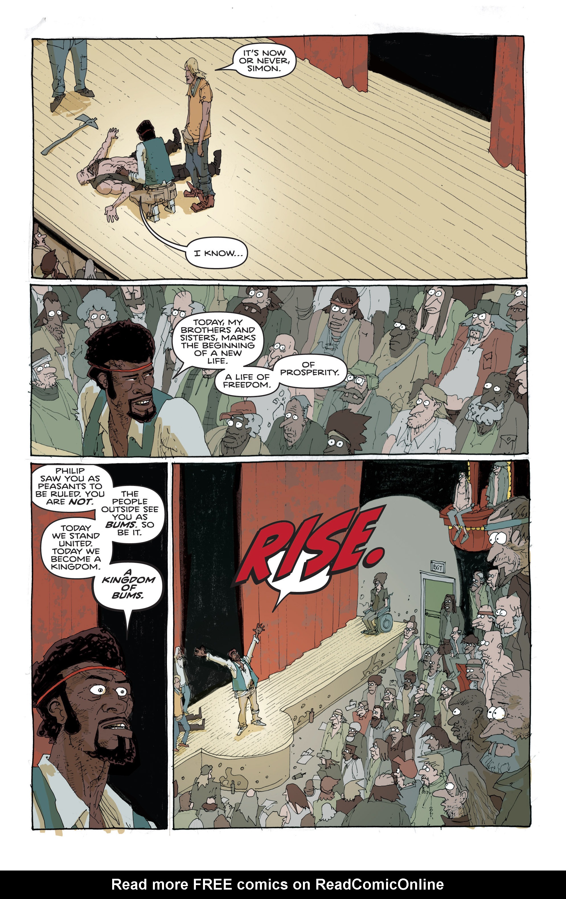 Read online Kingdom Bum comic -  Issue #1 - 12