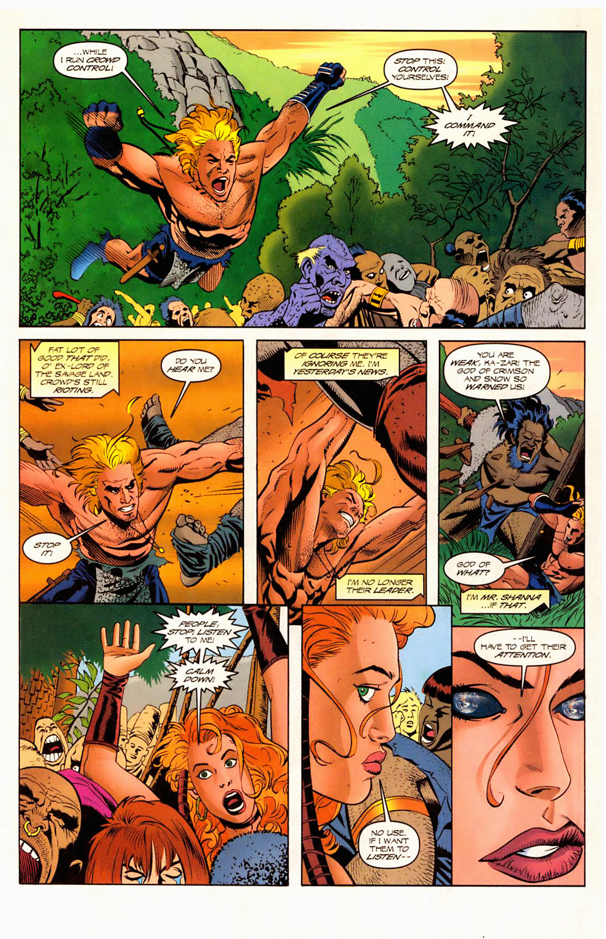 Read online Ka-Zar (1997) comic -  Issue #12 - 8