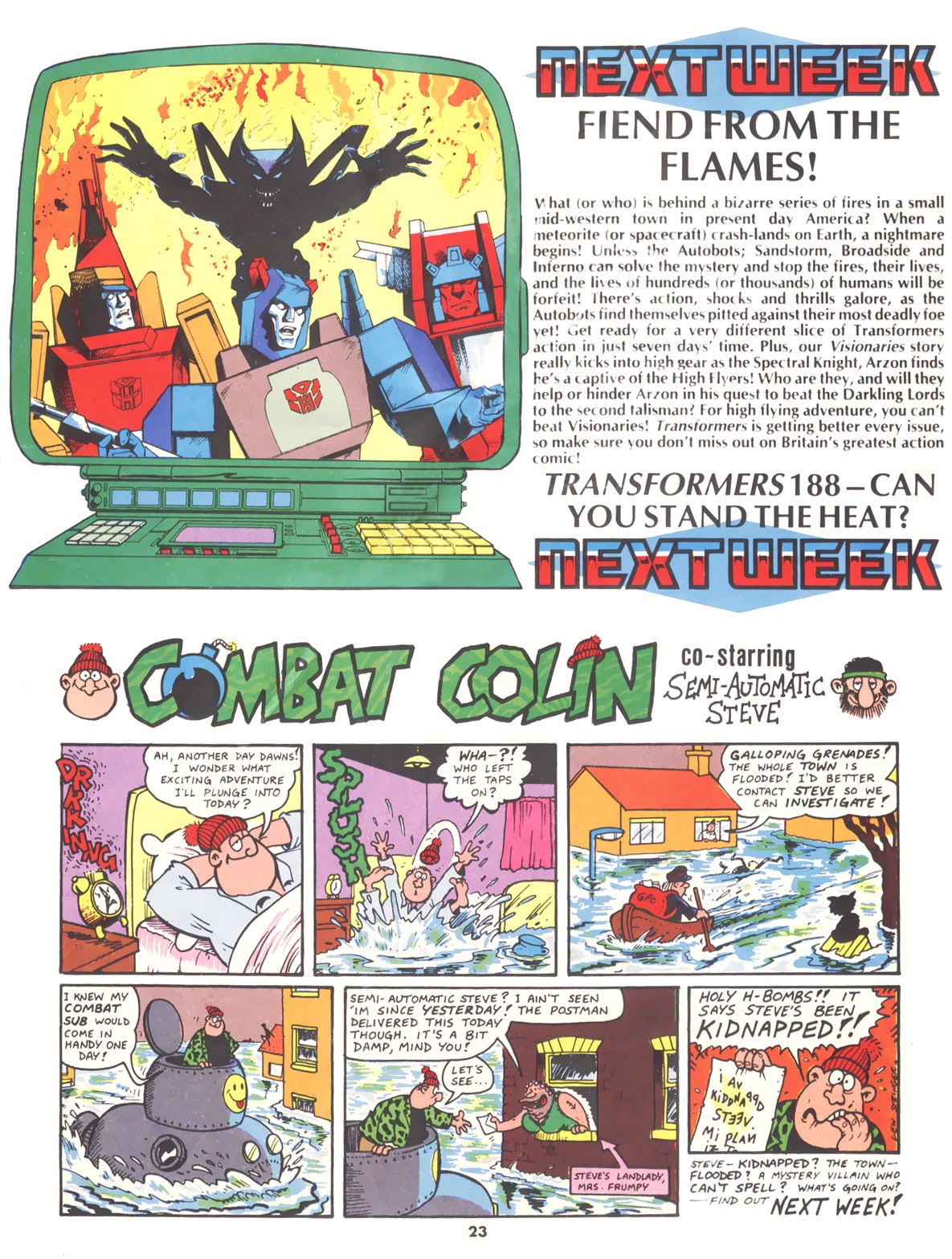 Read online The Transformers (UK) comic -  Issue #187 - 16