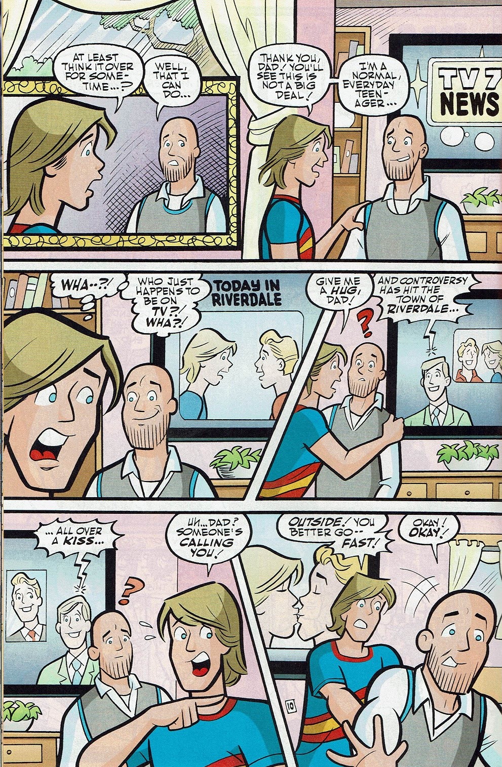 Read online Kevin Keller comic -  Issue #10 - 17