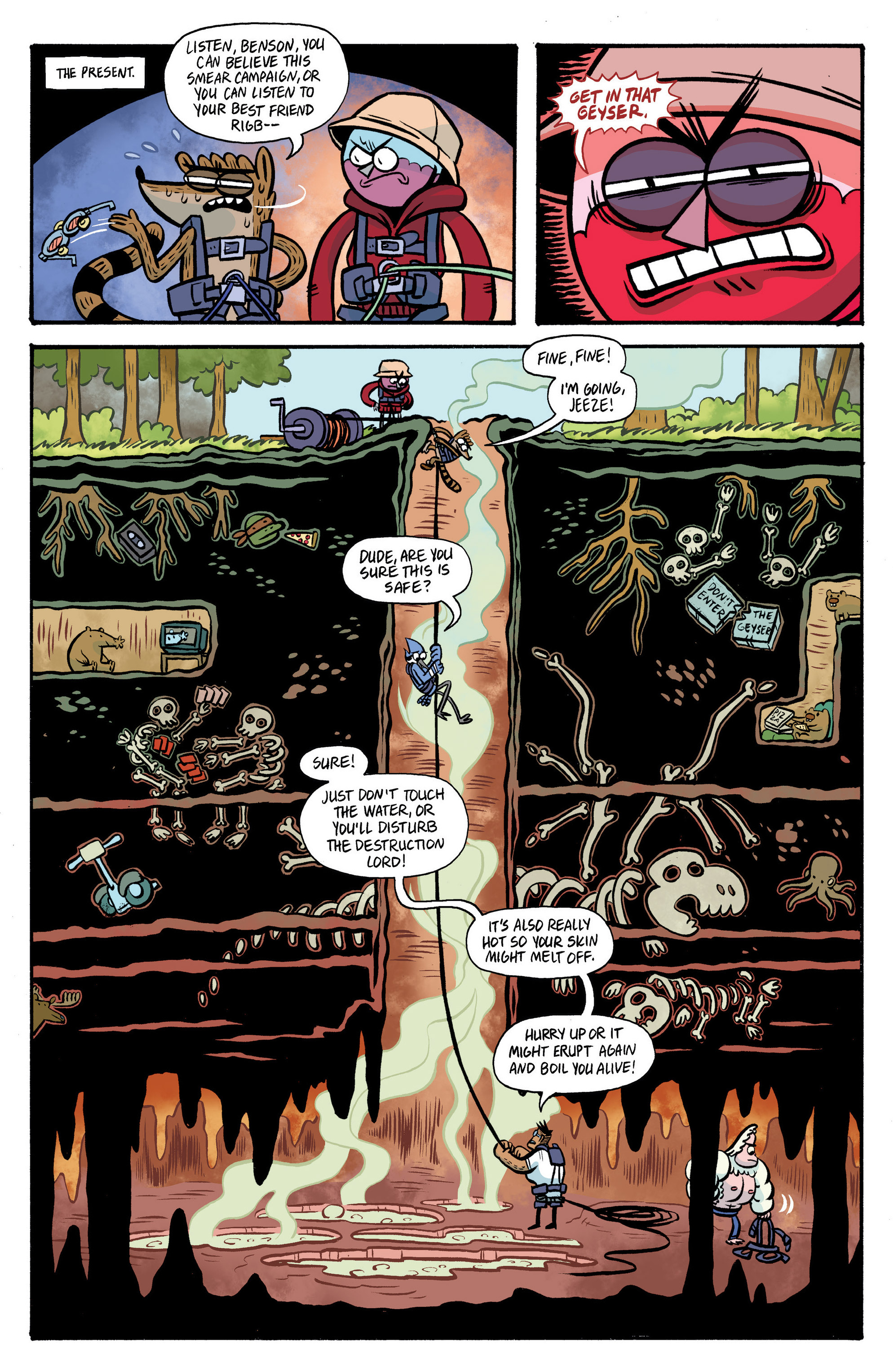Read online Regular Show: Skips comic -  Issue #6 - 9