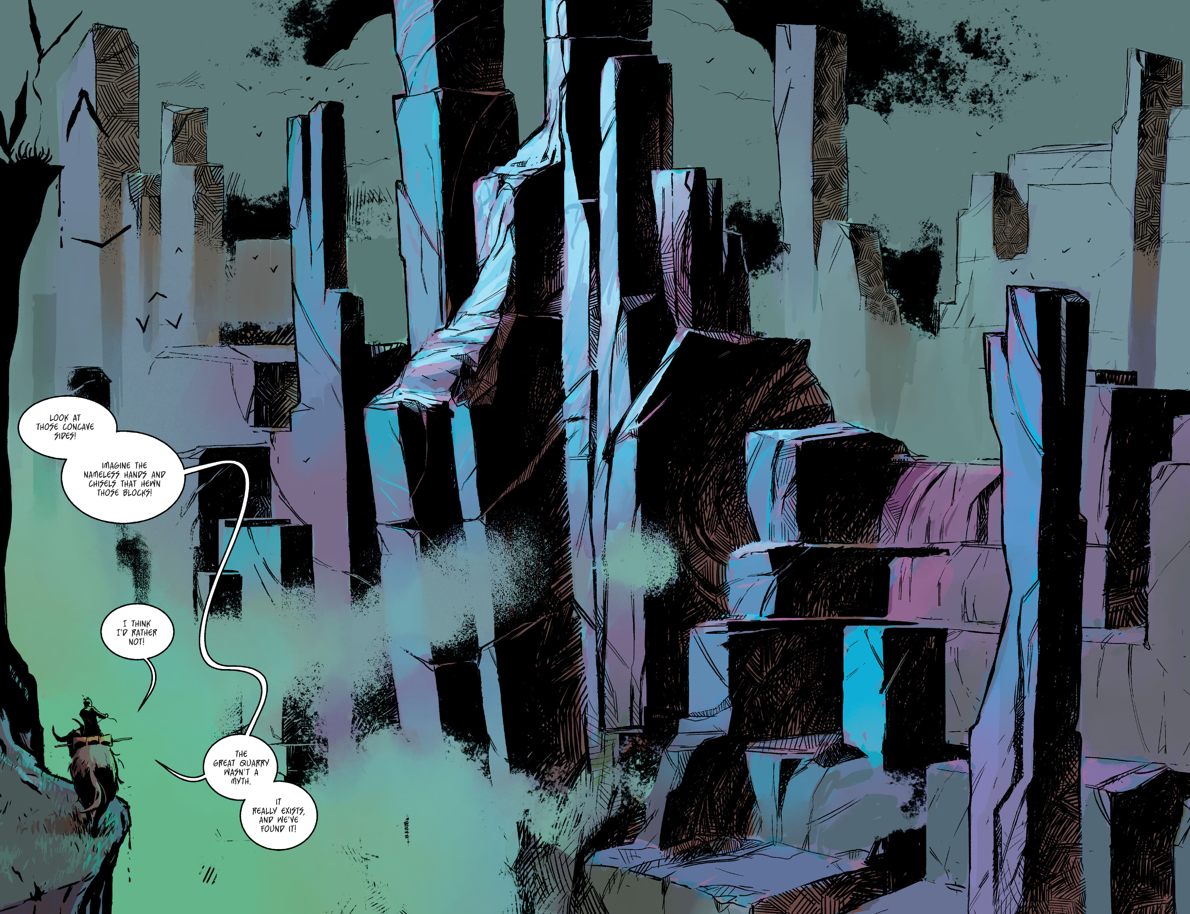 Read online Lovecraft Unknown Kadath comic -  Issue #6 - 12