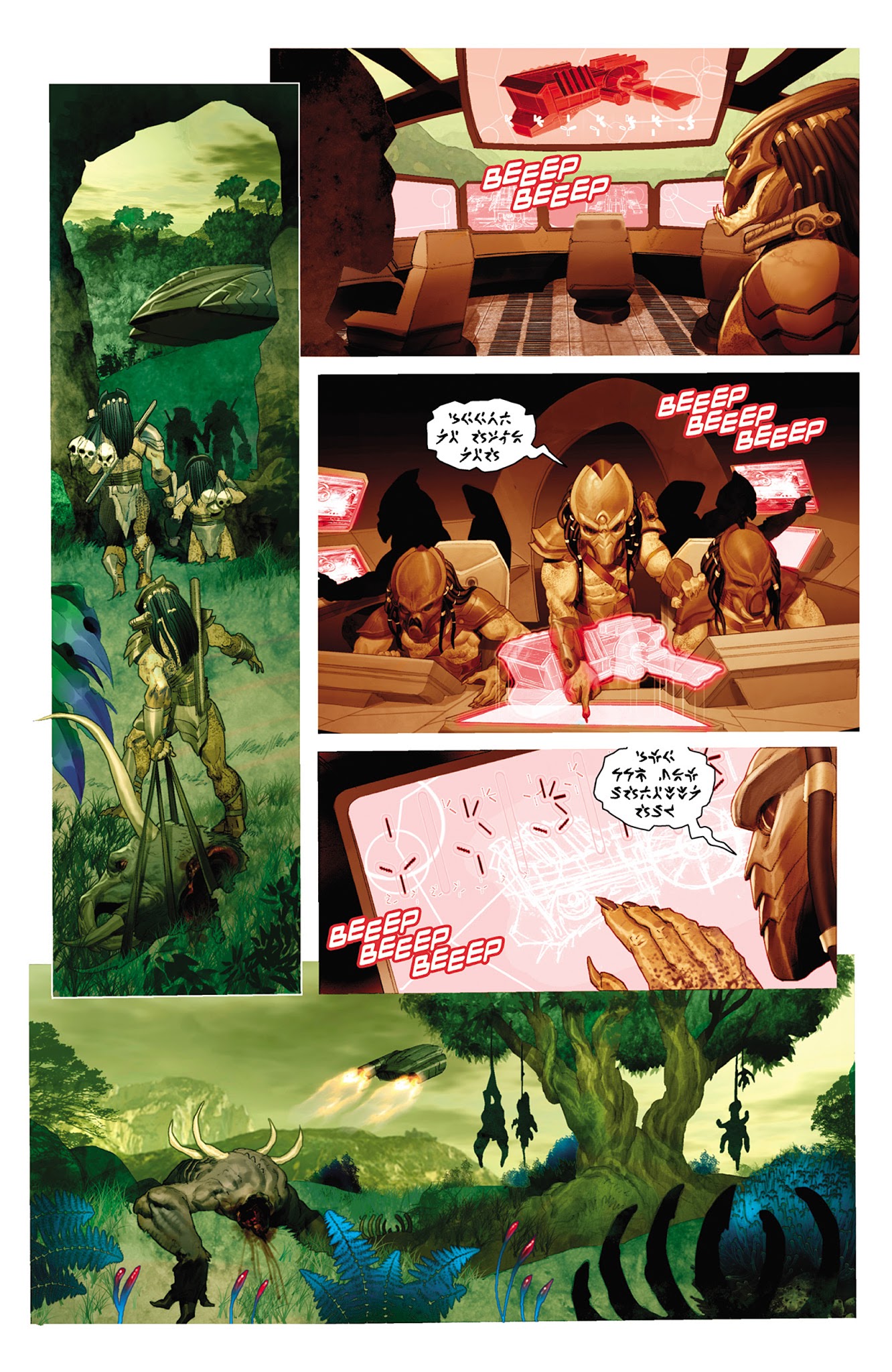 Read online Alien vs. Predator: Fire and Stone comic -  Issue #1 - 4