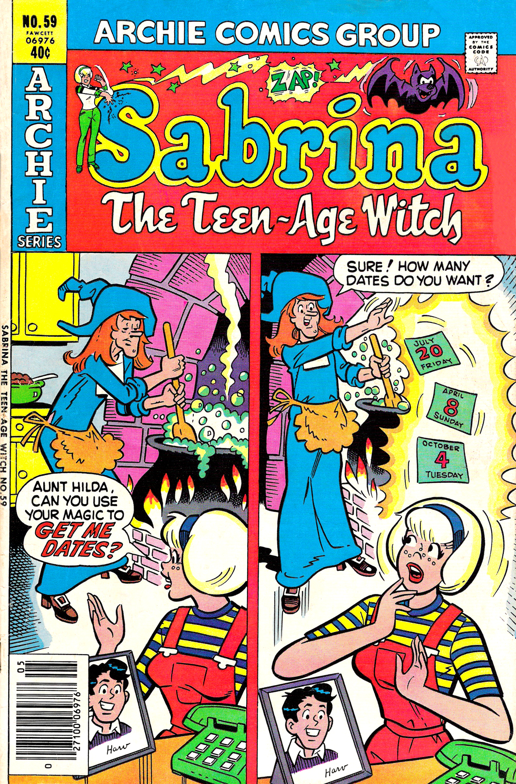 Read online Sabrina The Teenage Witch (1971) comic -  Issue #59 - 1