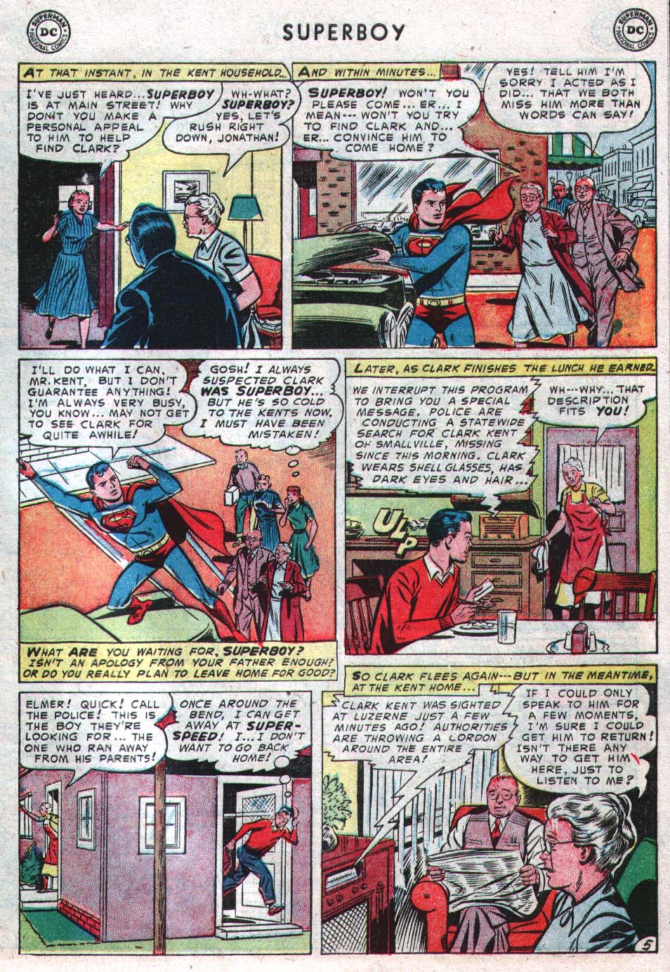 Read online Superboy (1949) comic -  Issue #27 - 30