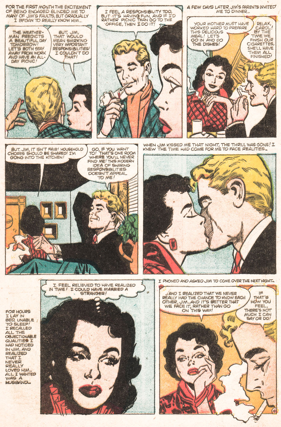 Read online Love Romances comic -  Issue #51 - 6