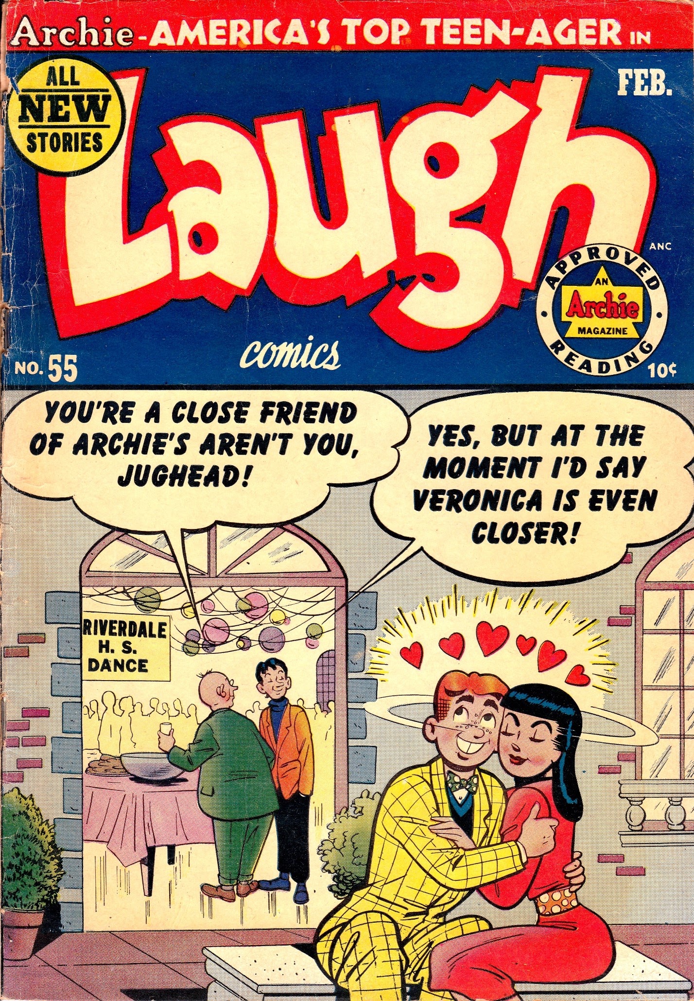 Read online Laugh (Comics) comic -  Issue #55 - 1