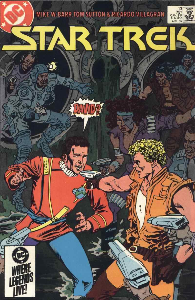 Read online Star Trek (1984) comic -  Issue #13 - 1