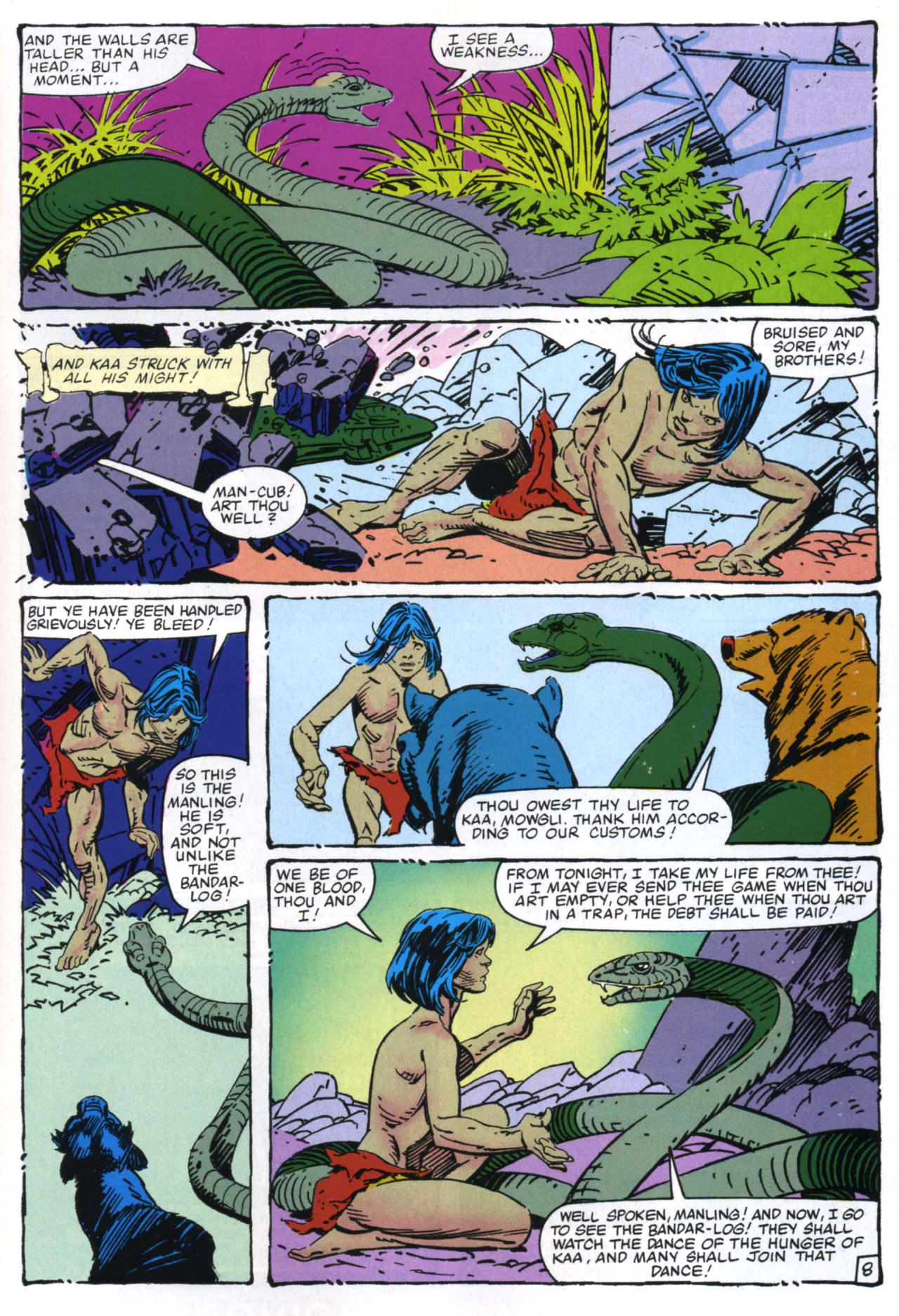 Read online Marvel Illustrated Jungle Book comic -  Issue # Full - 43