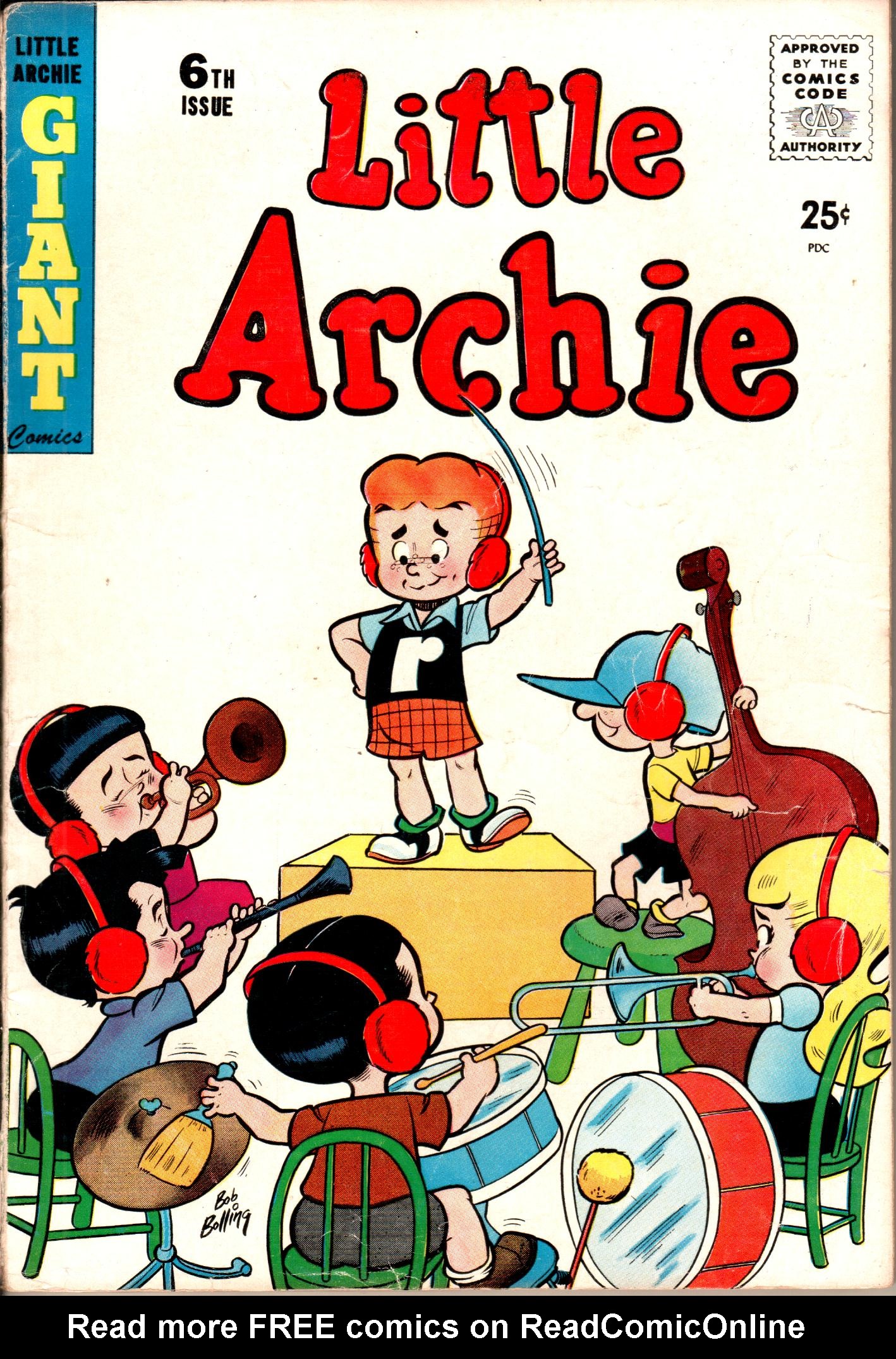 Read online Little Archie (1956) comic -  Issue #6 - 1