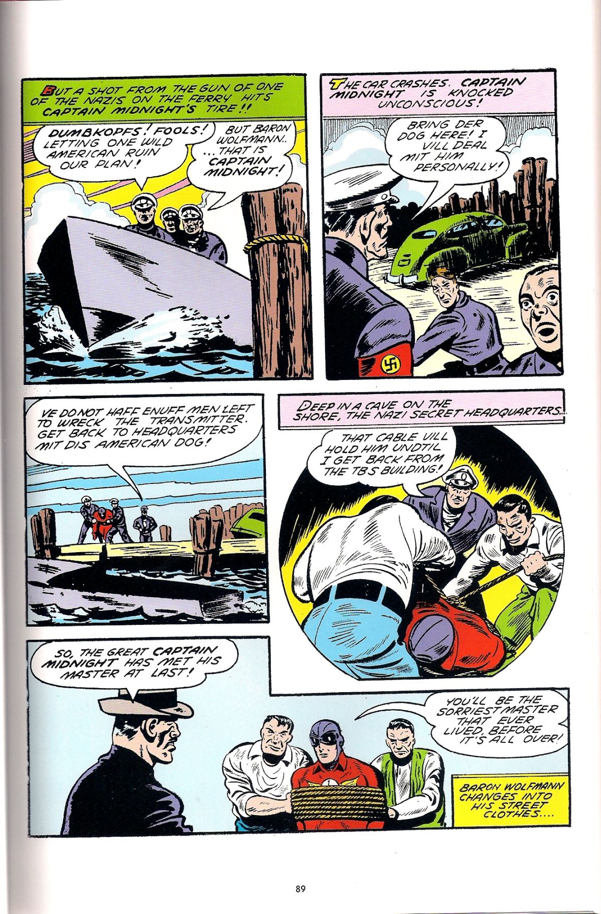 Read online Captain Midnight (1942) comic -  Issue #6 - 21