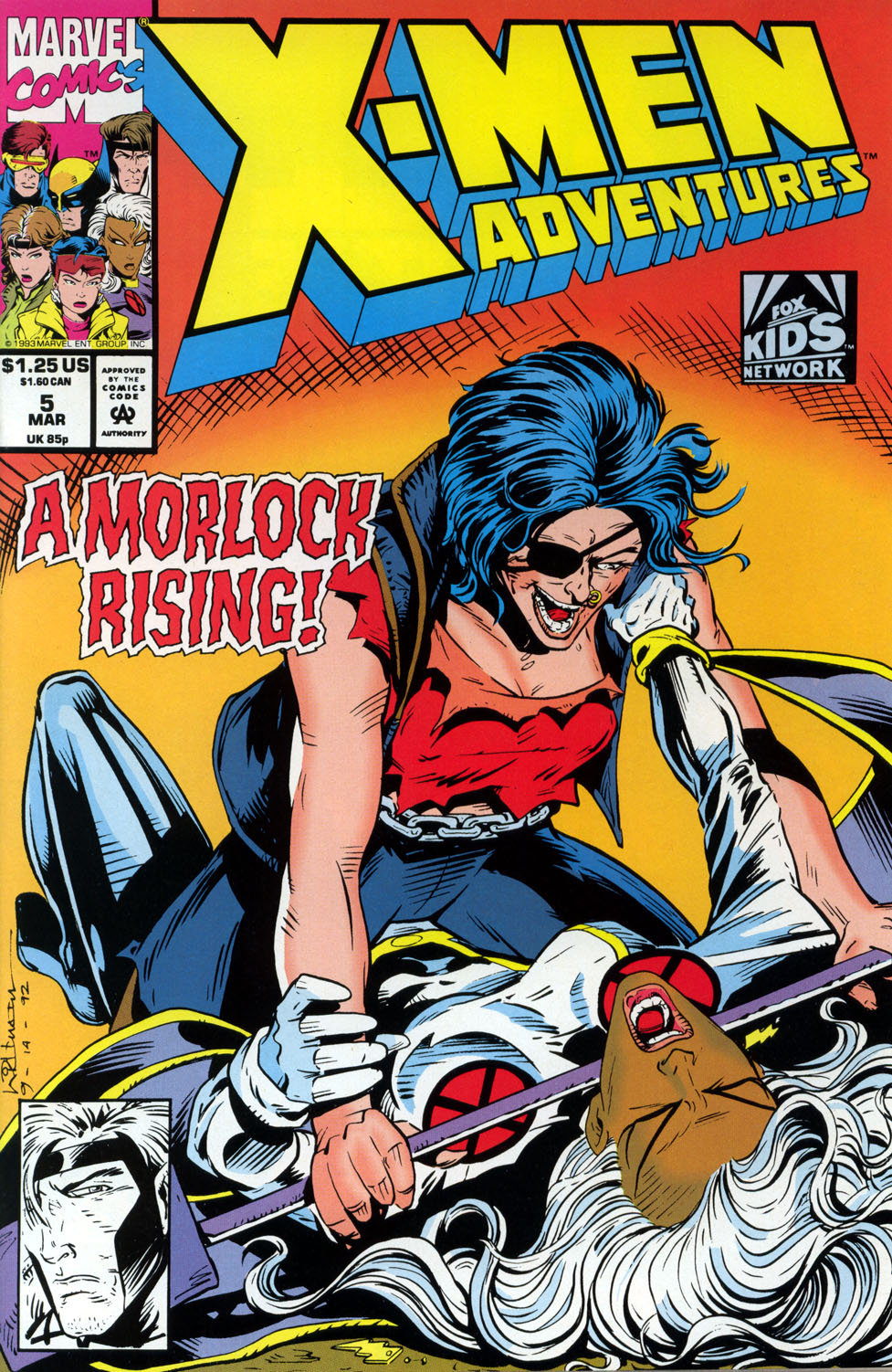 Read online X-Men Adventures (1992) comic -  Issue #5 - 1