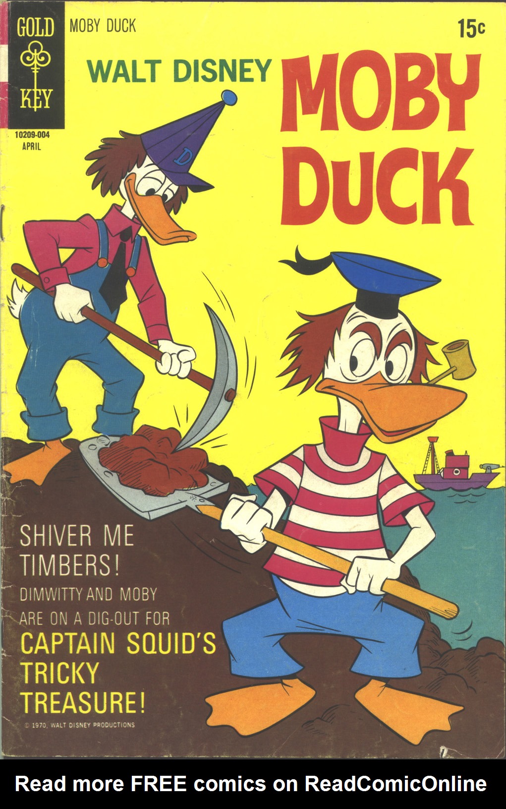 Read online Moby Duck comic -  Issue #9 - 1