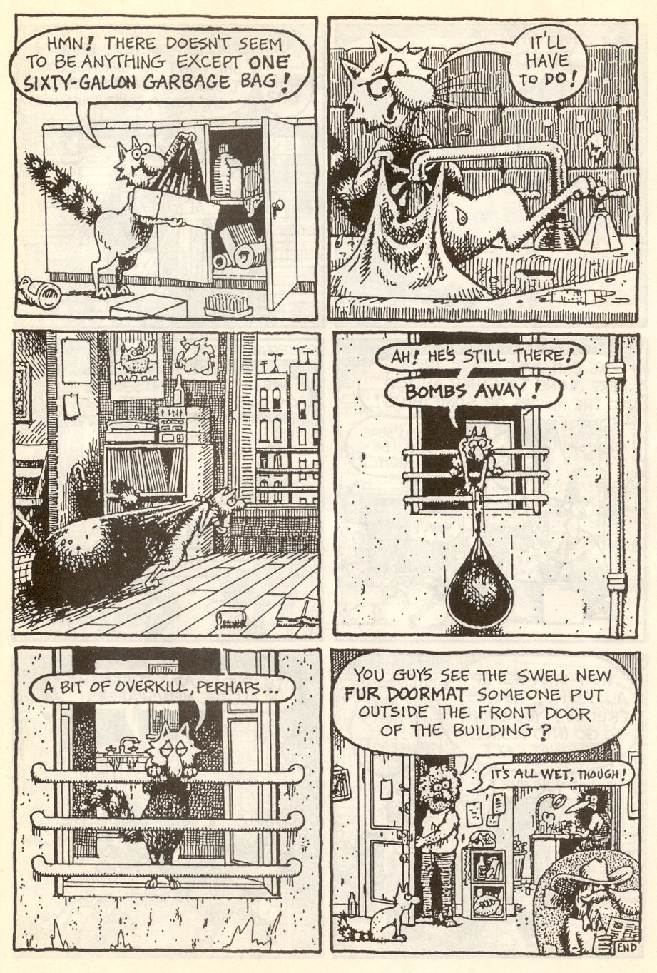 Read online Adventures of Fat Freddy's Cat comic -  Issue #7 - 27