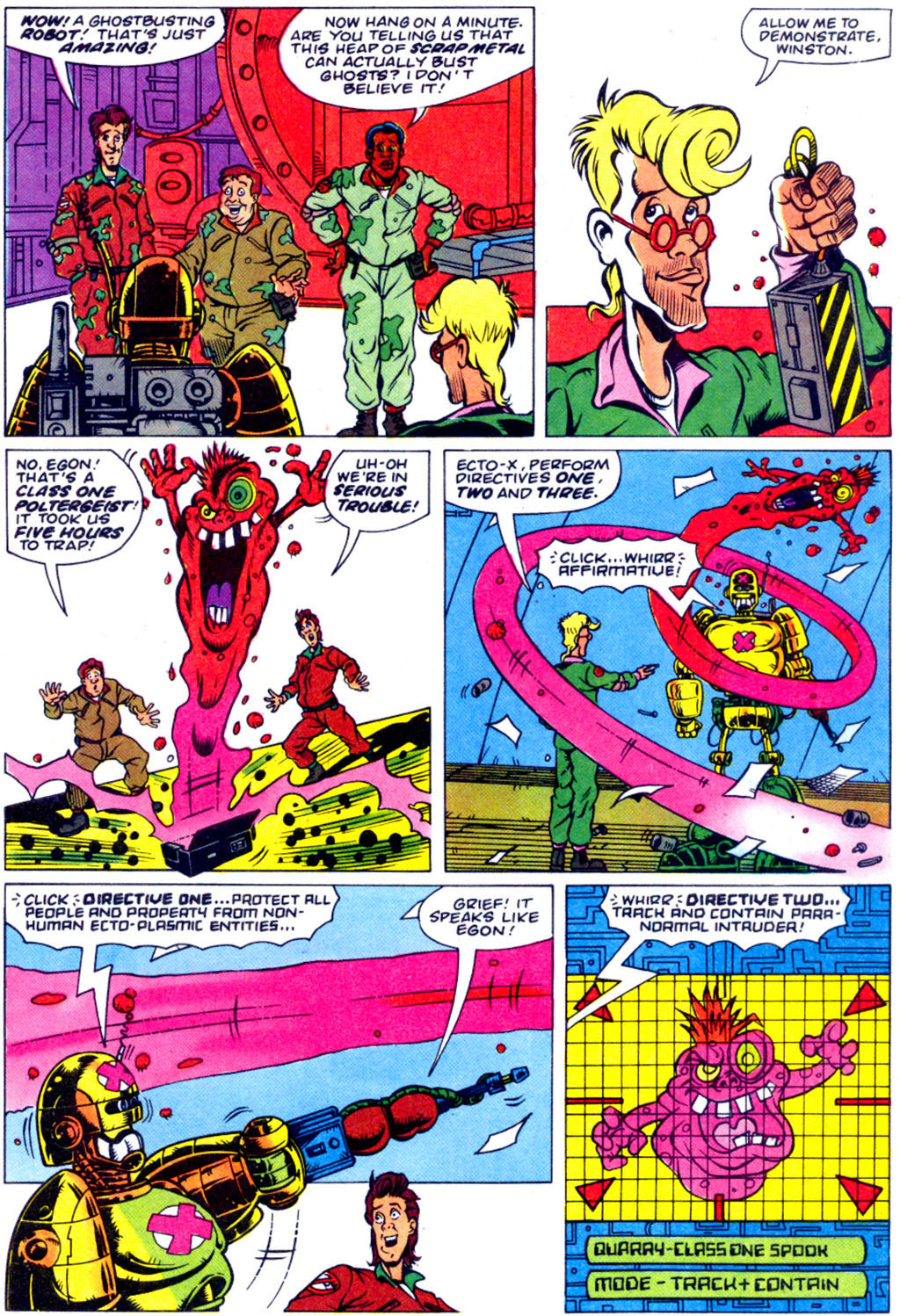 Read online Real Ghostbusters comic -  Issue #21 - 5
