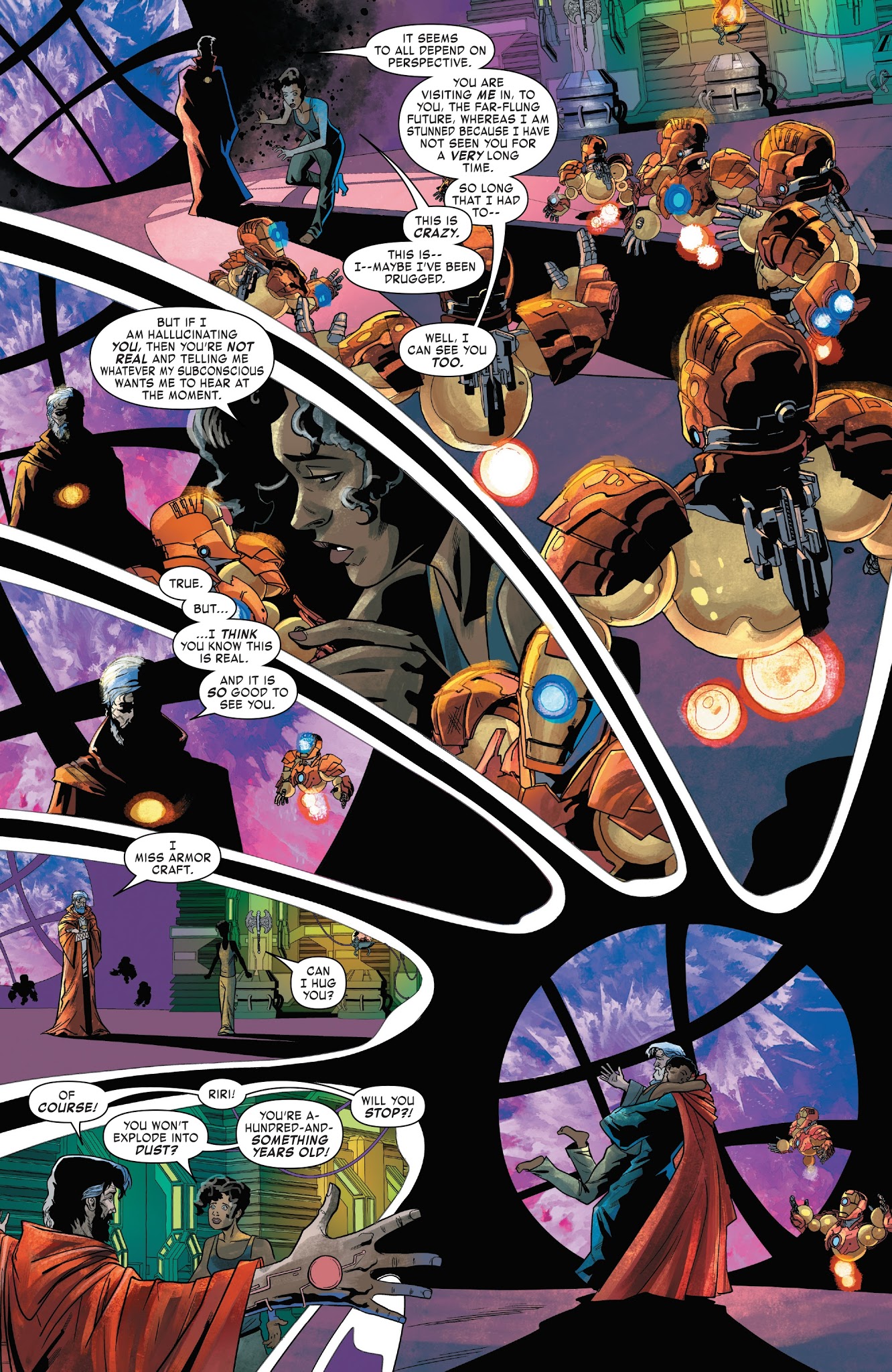 Read online Generations: Ironman & Ironheart comic -  Issue # Full - 12