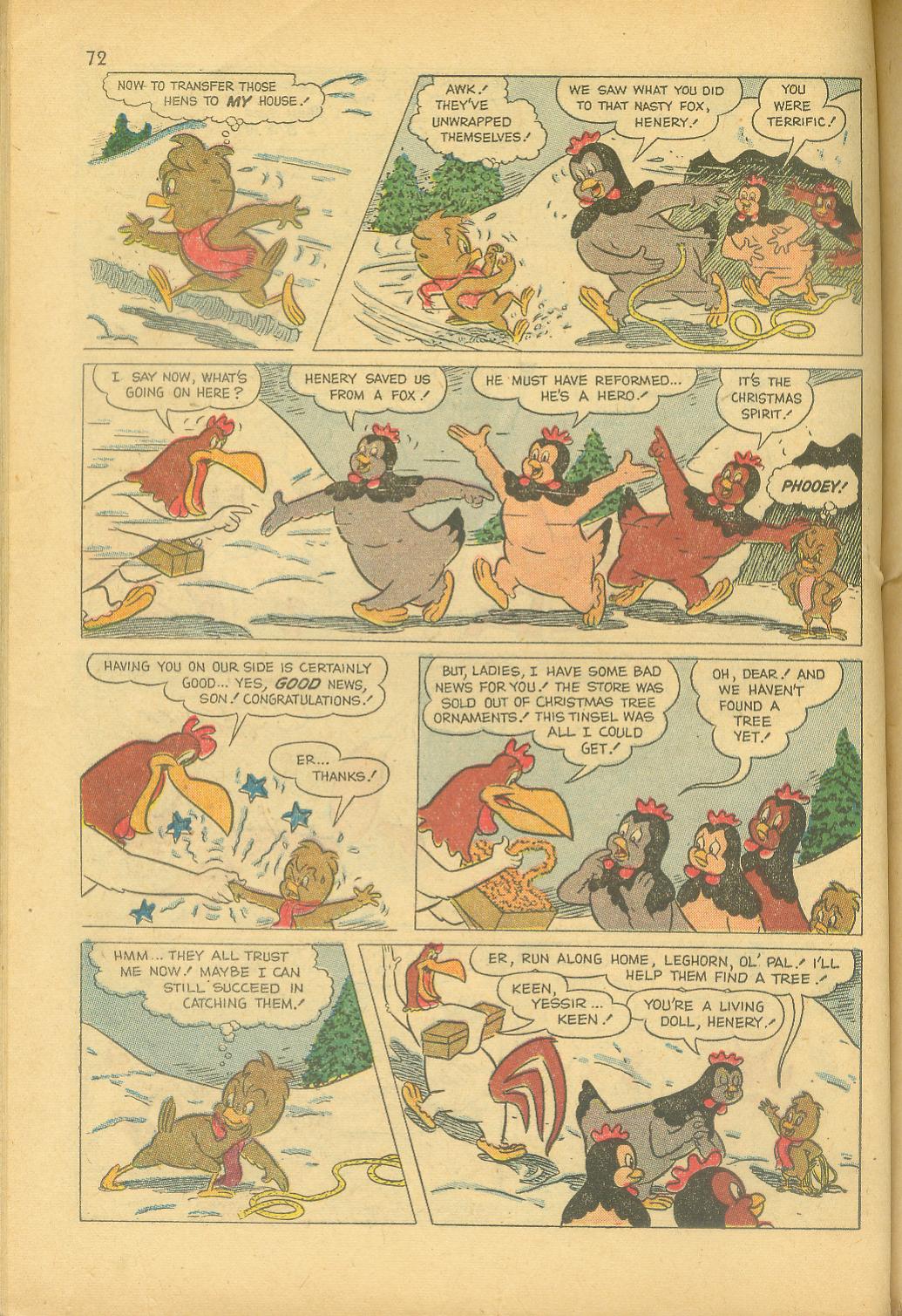 Read online Bugs Bunny's Christmas Funnies comic -  Issue # TPB 7 - 74