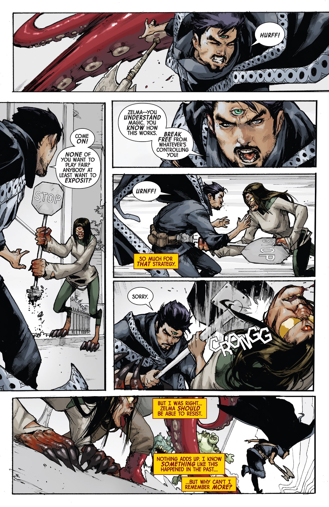 Read online Doctor Strange (2015) comic -  Issue #25 - 10