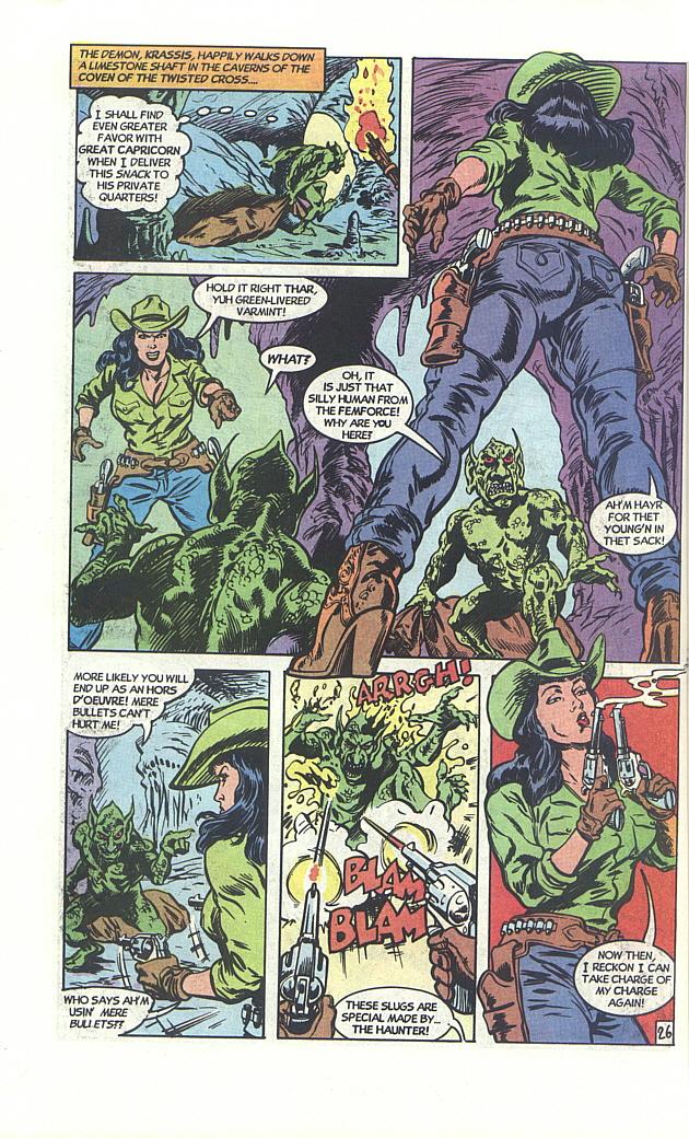 Read online Femforce: The Capricorn Chronicles comic -  Issue # TPB - 89