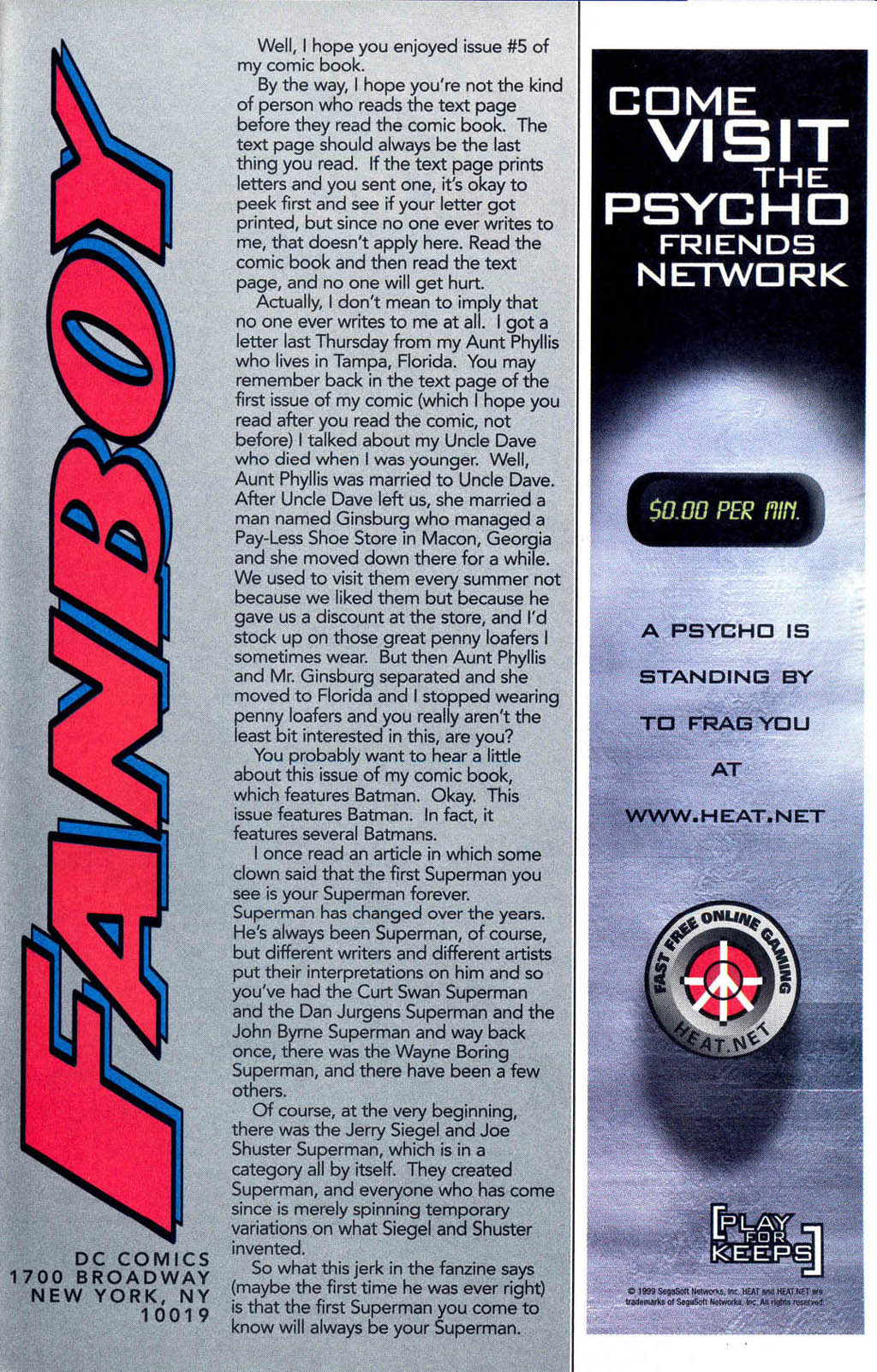 Read online Fanboy comic -  Issue #5 - 24