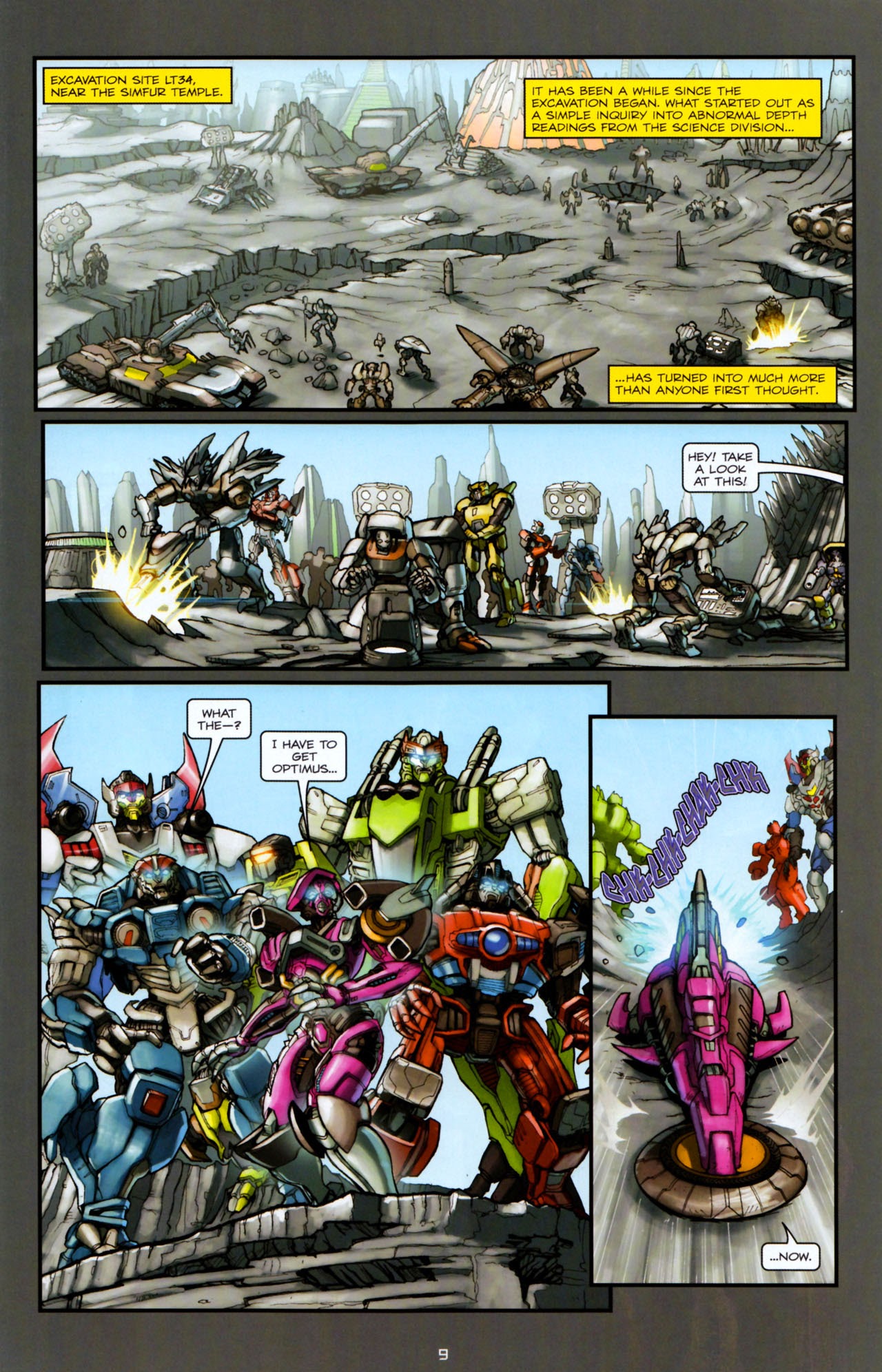 Read online Transformers: Defiance comic -  Issue #1 - 12