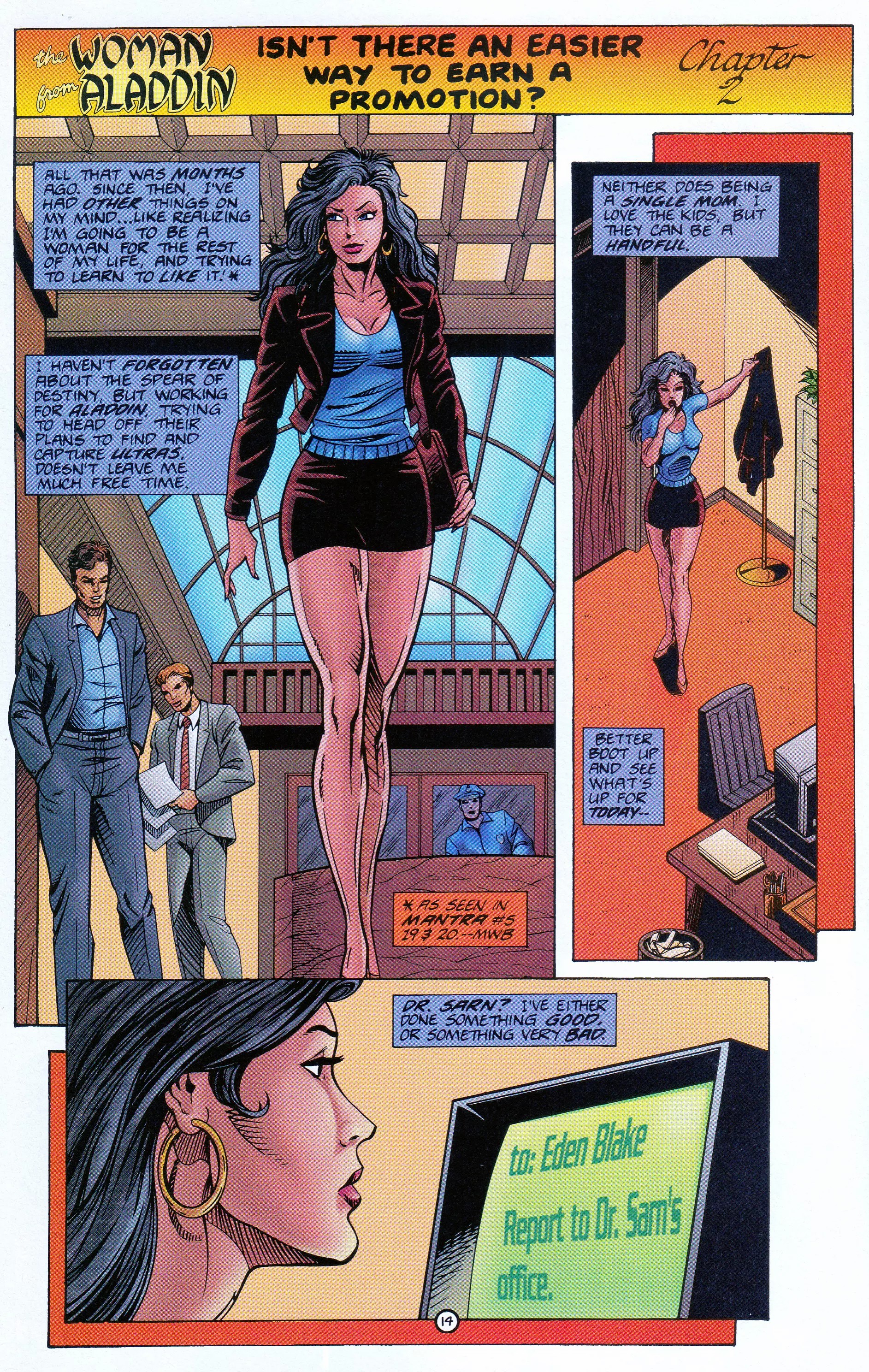 Read online Mantra: Spear of Destiny comic -  Issue #1 - 16