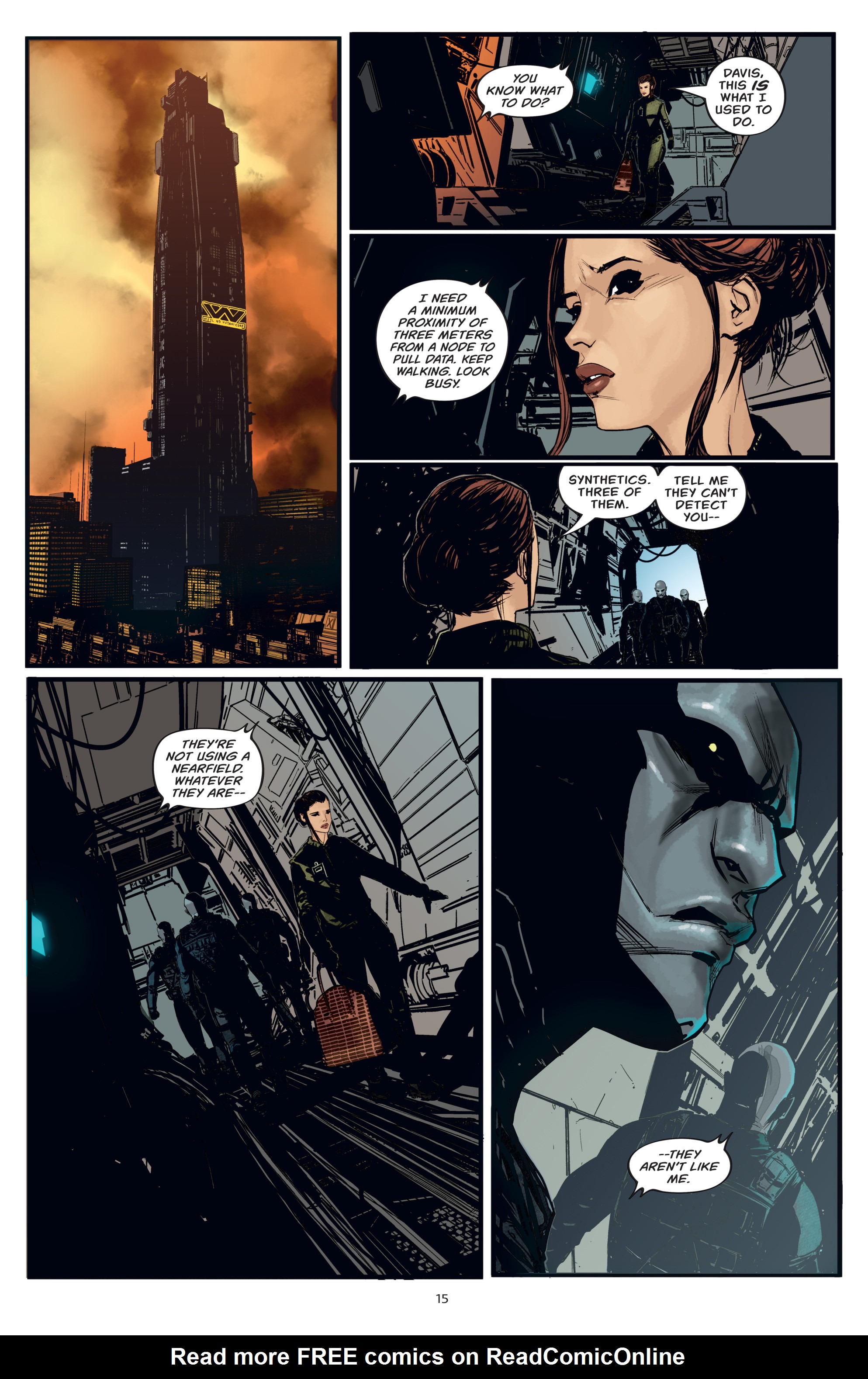 Read online Aliens: Resistance comic -  Issue # _TPB - 15