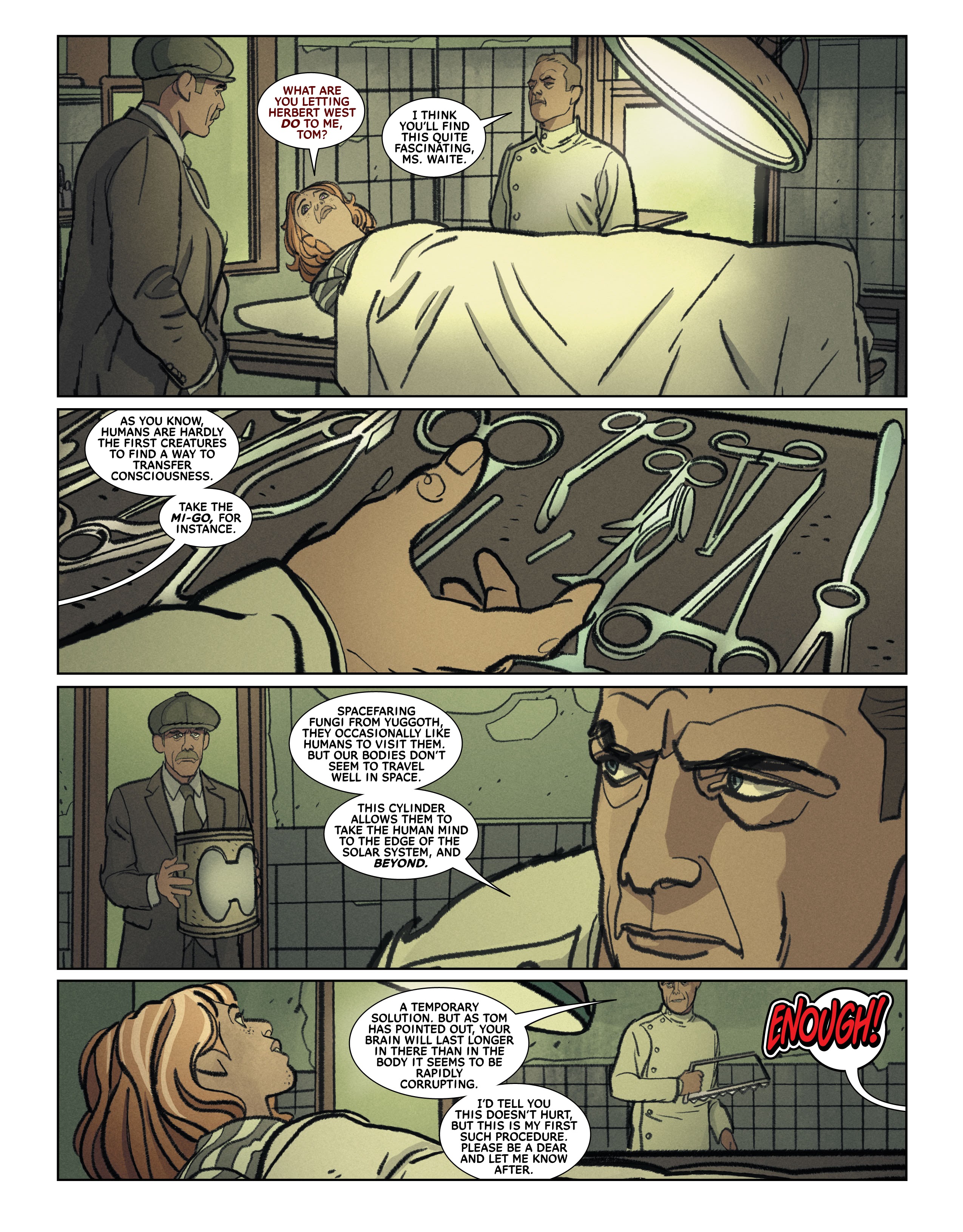 Read online Miskatonic: Even Death May Die comic -  Issue # Full - 19