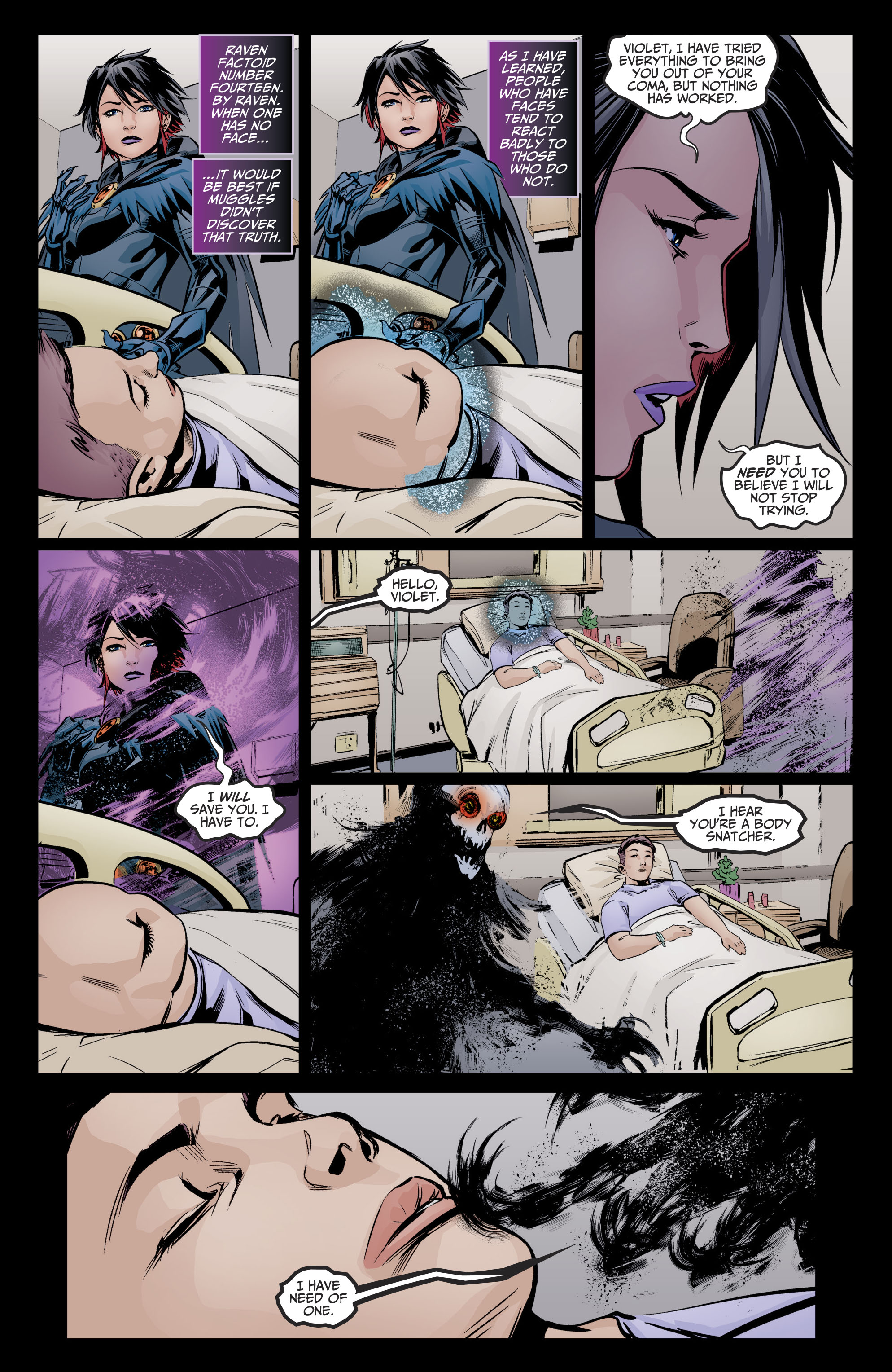 Read online Raven: Daughter of Darkness comic -  Issue #12 - 8