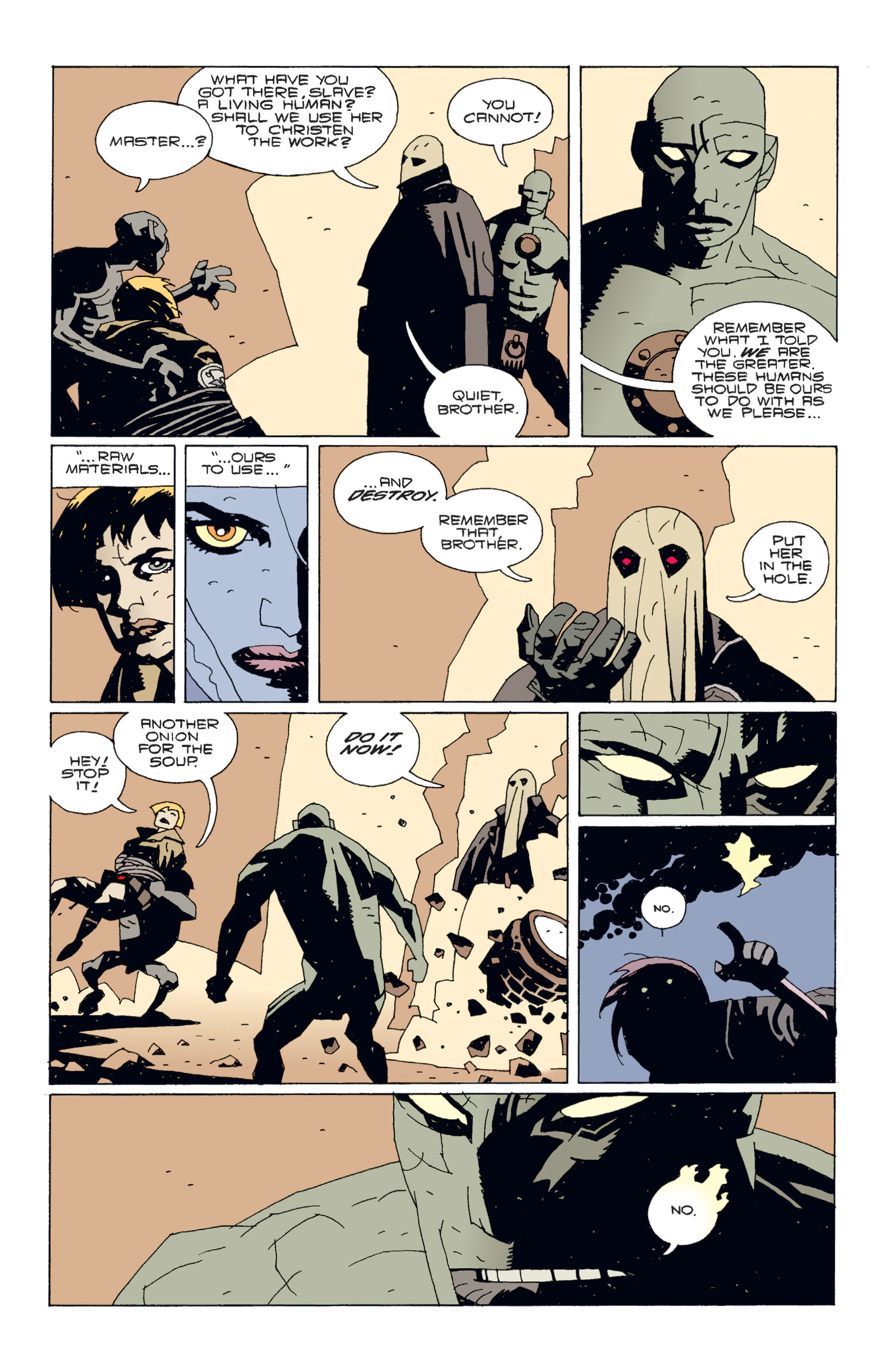 Read online Hellboy comic -  Issue #3 - 154
