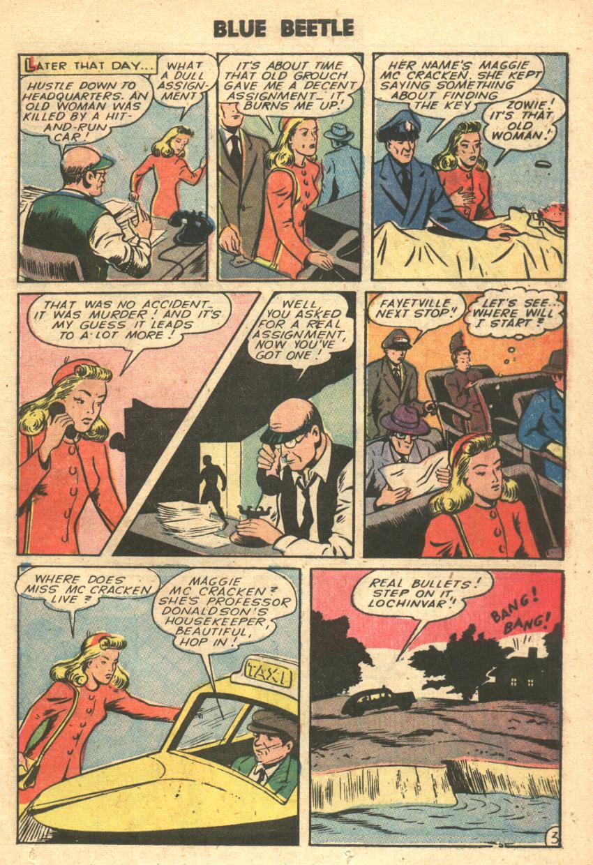 Read online Blue Beetle (1955) comic -  Issue #21 - 25