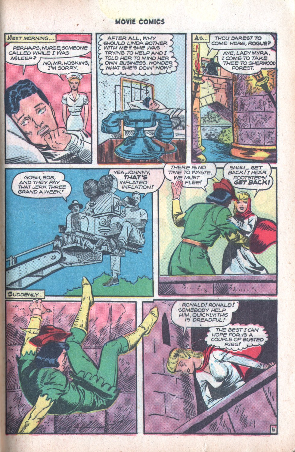Read online Movie Comics (1946) comic -  Issue #2 - 37