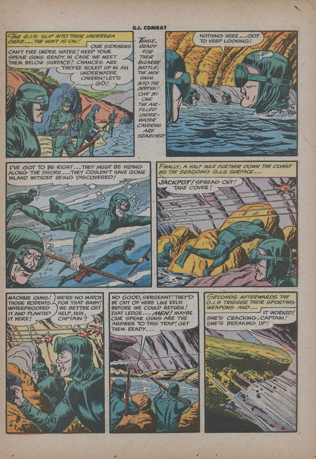 Read online G.I. Combat (1952) comic -  Issue #25 - 23