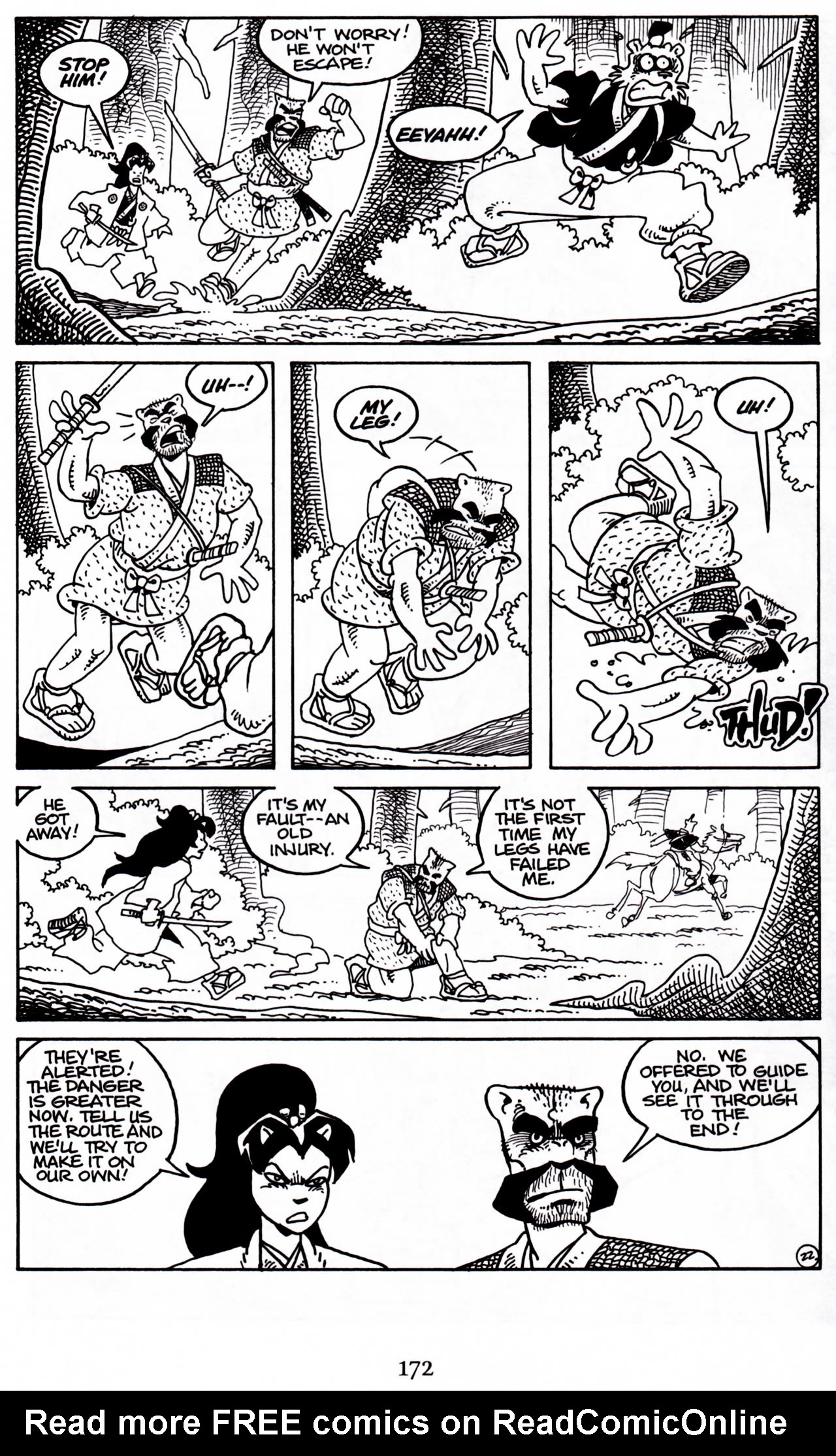 Read online Usagi Yojimbo (1996) comic -  Issue #19 - 22