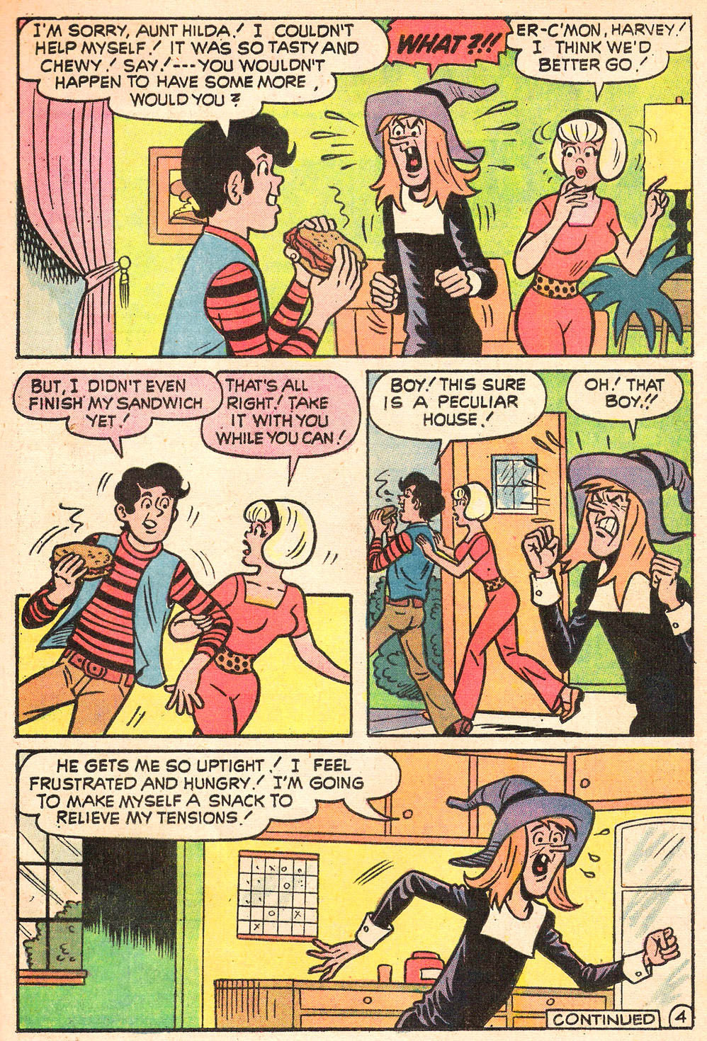 Read online Sabrina The Teenage Witch (1971) comic -  Issue #9 - 20