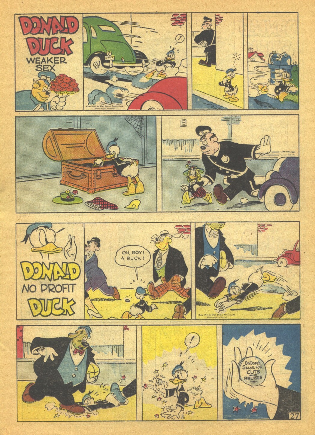 Read online Walt Disney's Comics and Stories comic -  Issue #37 - 29
